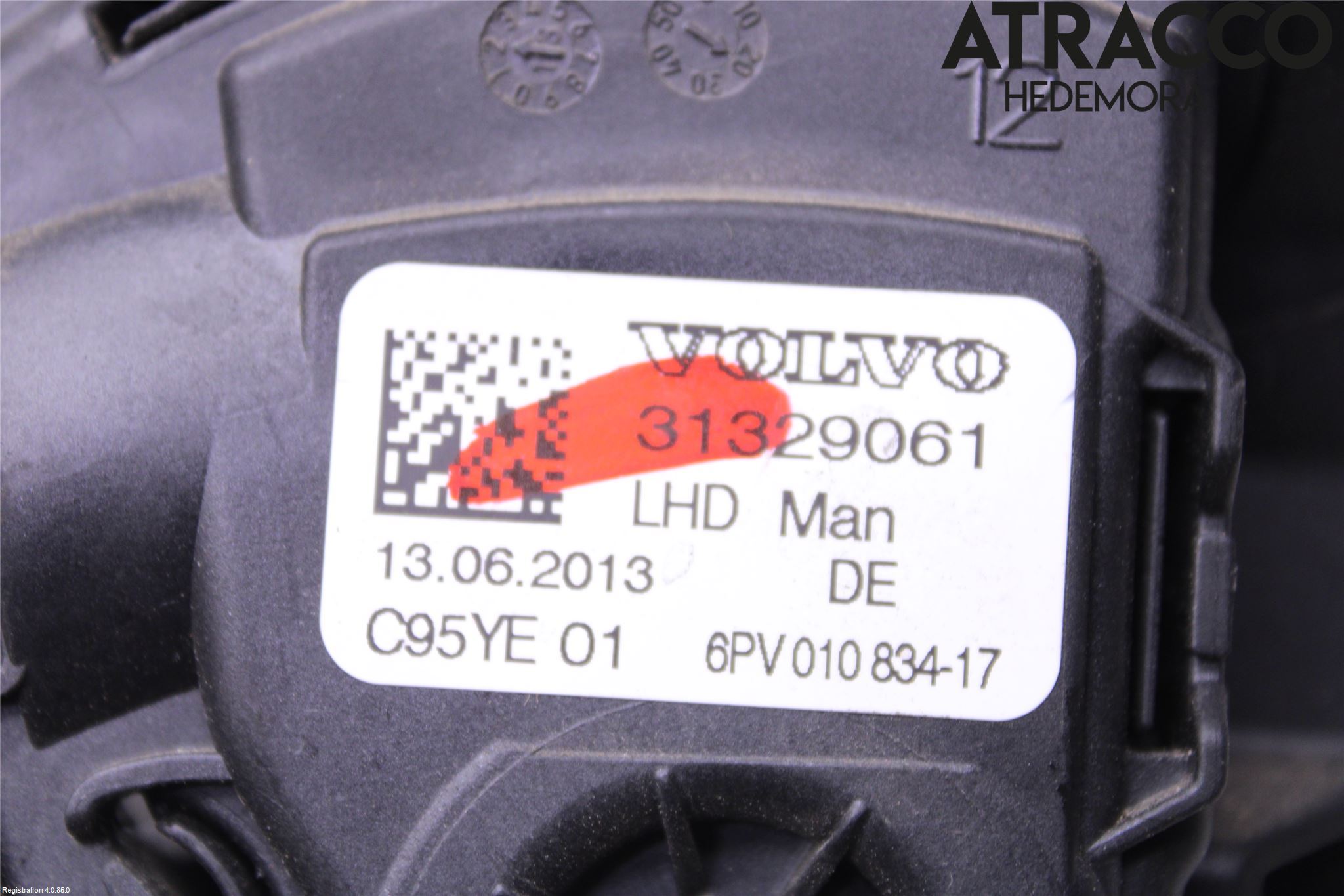 Volvo V60 14-18 Gaspedal