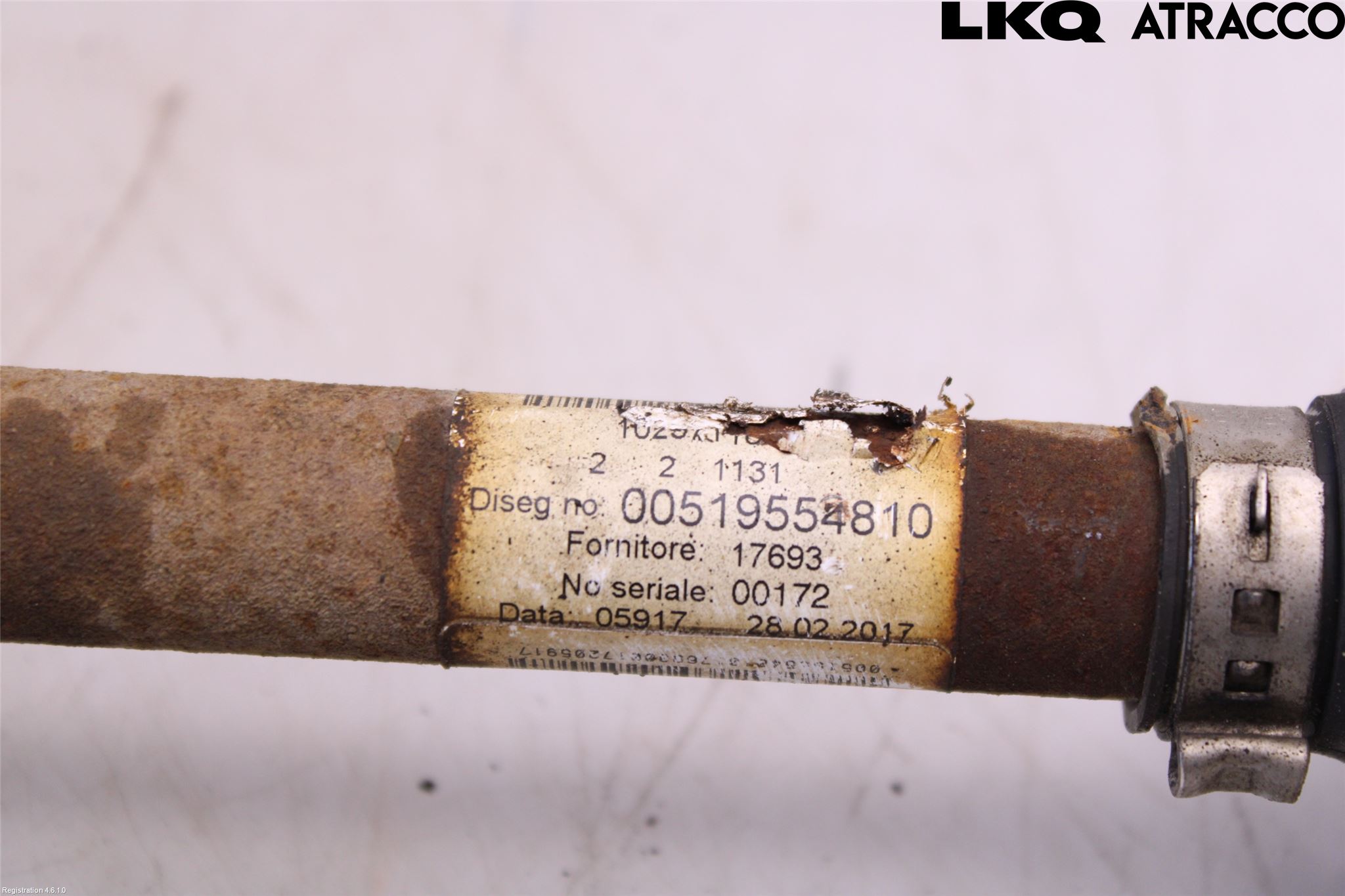 Fiat 500 07- Drivaxel Fram Vänster