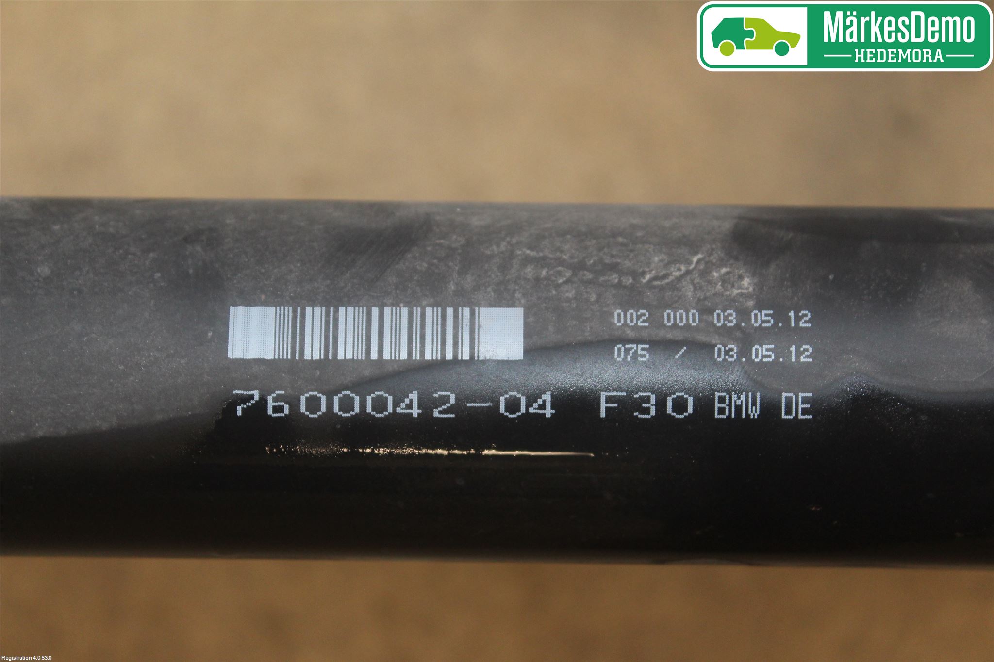 BMW 3 F30/F31/F80 12-19 Mellanaxel Komp