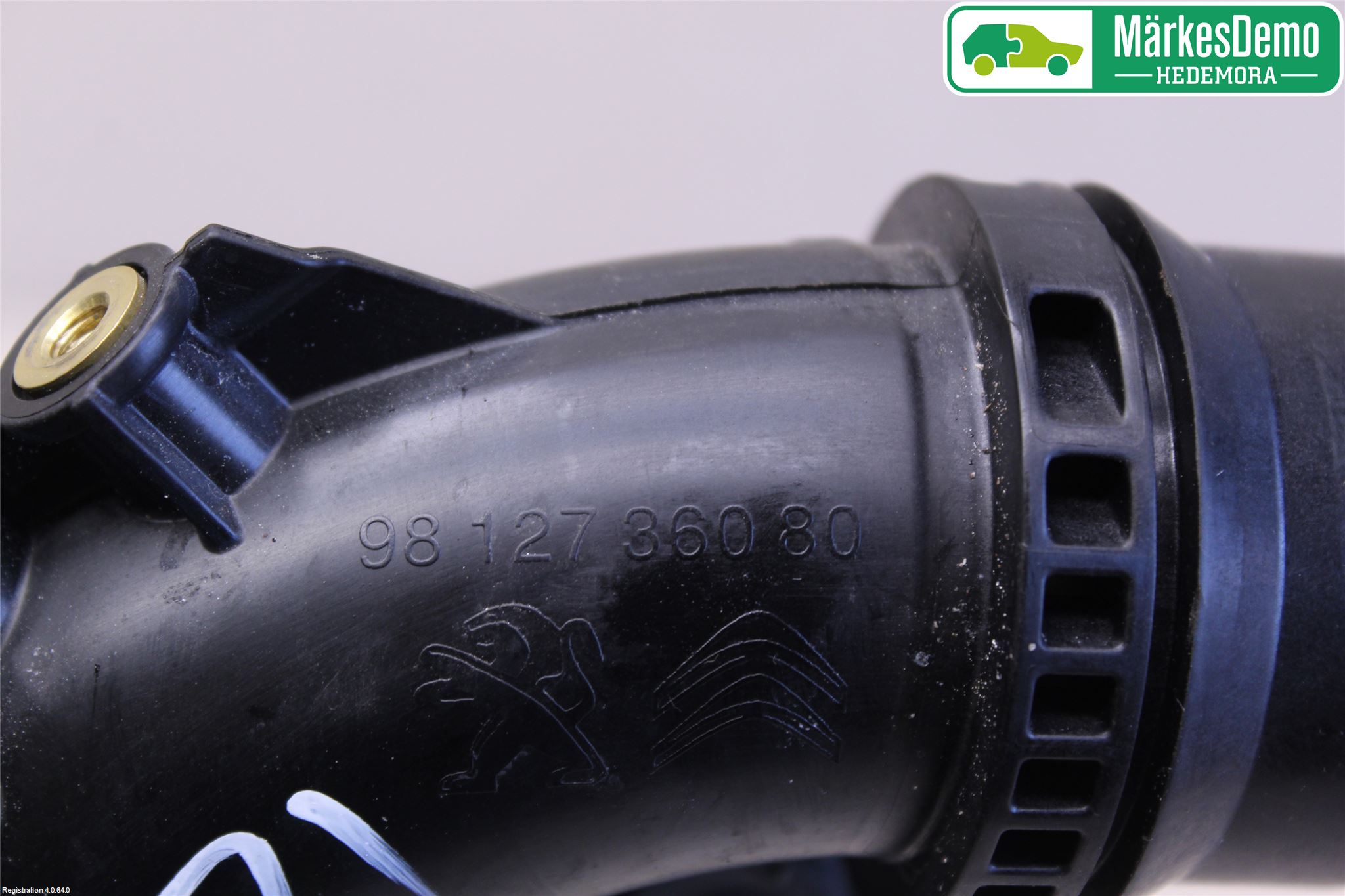 Peugeot 3008 17-24 Laddluft-Intercoolerrör