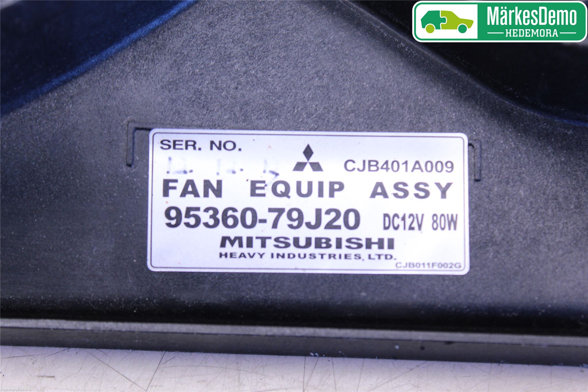 Suzuki SX4 10-13 Kylfläkt El