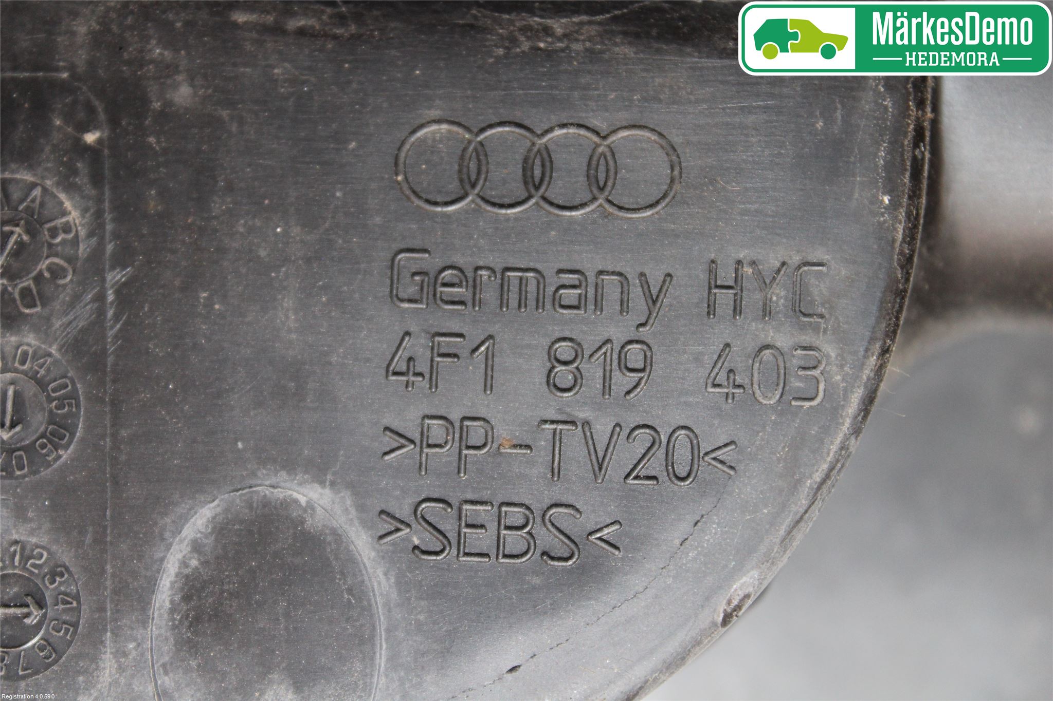 Audi A6/S6     05-11 Torpedplåt-Torpedplast