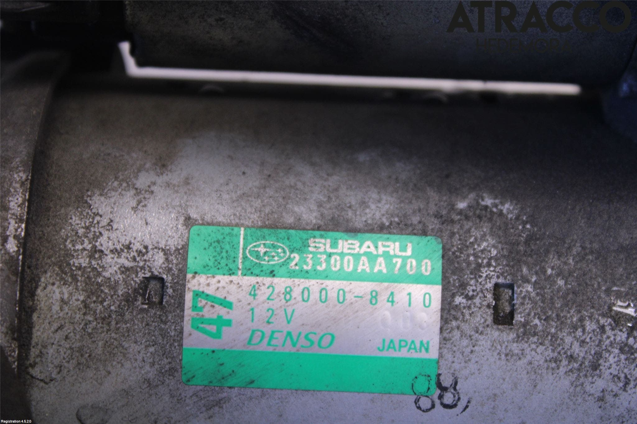 Subaru IMPREZA IV 13-17 Startmotor