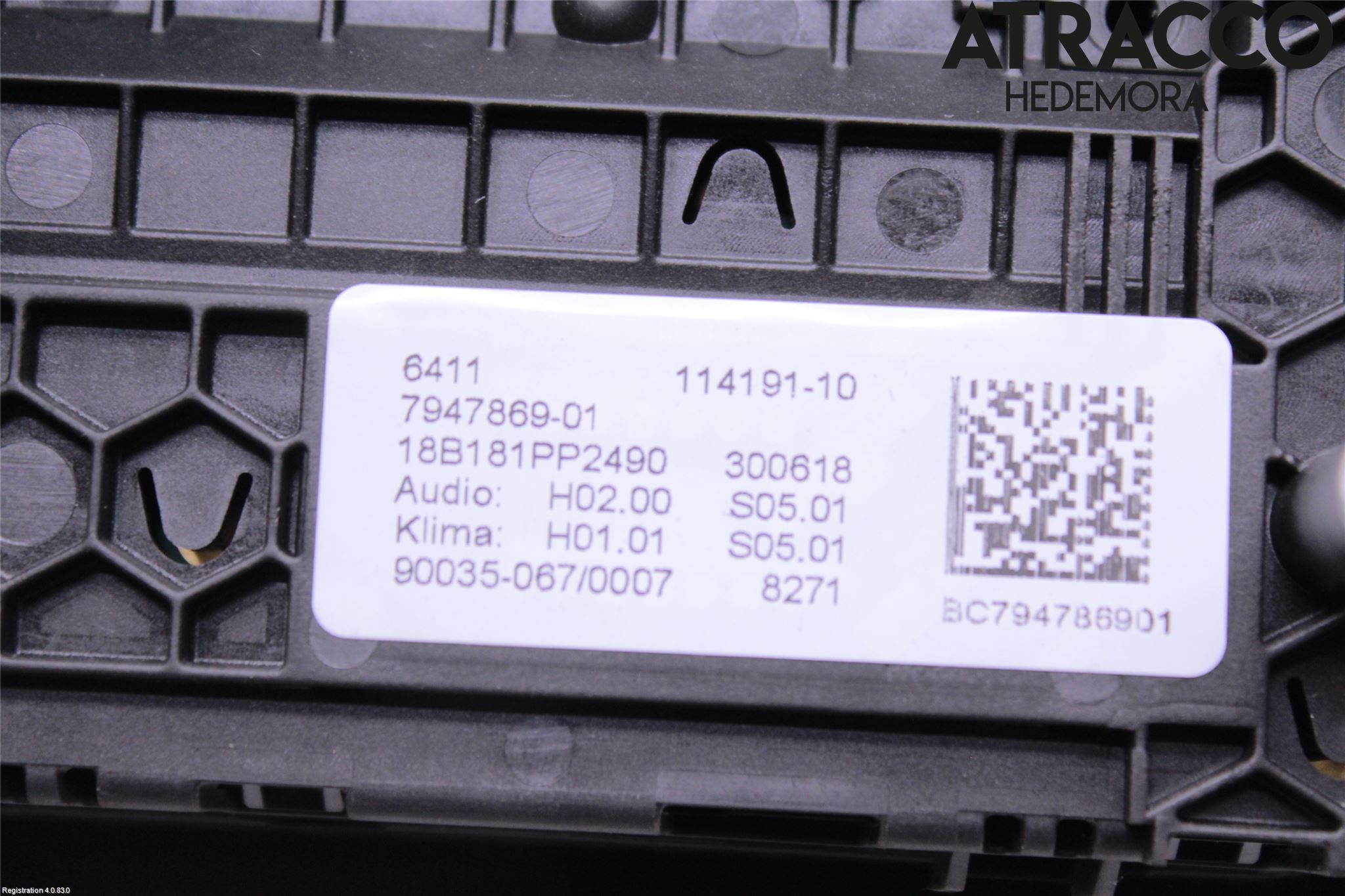 BMW 5 G30/G31/F90 17-23 Ac Styrenhet Ac Manöveren
