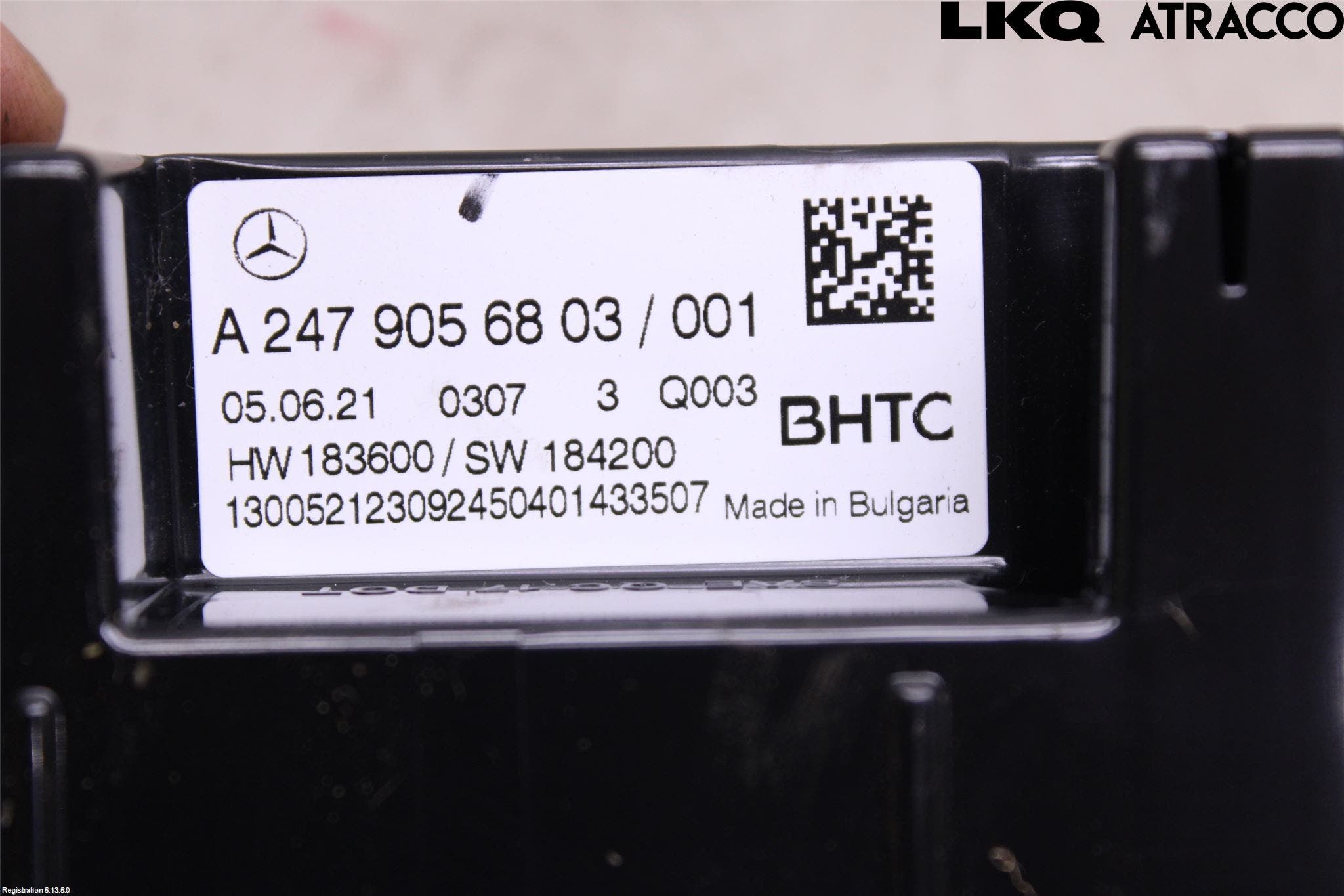 Mercedes-Benz MB B-KLASS (W247) 19- Ac Styrenhet Ac Manöveren