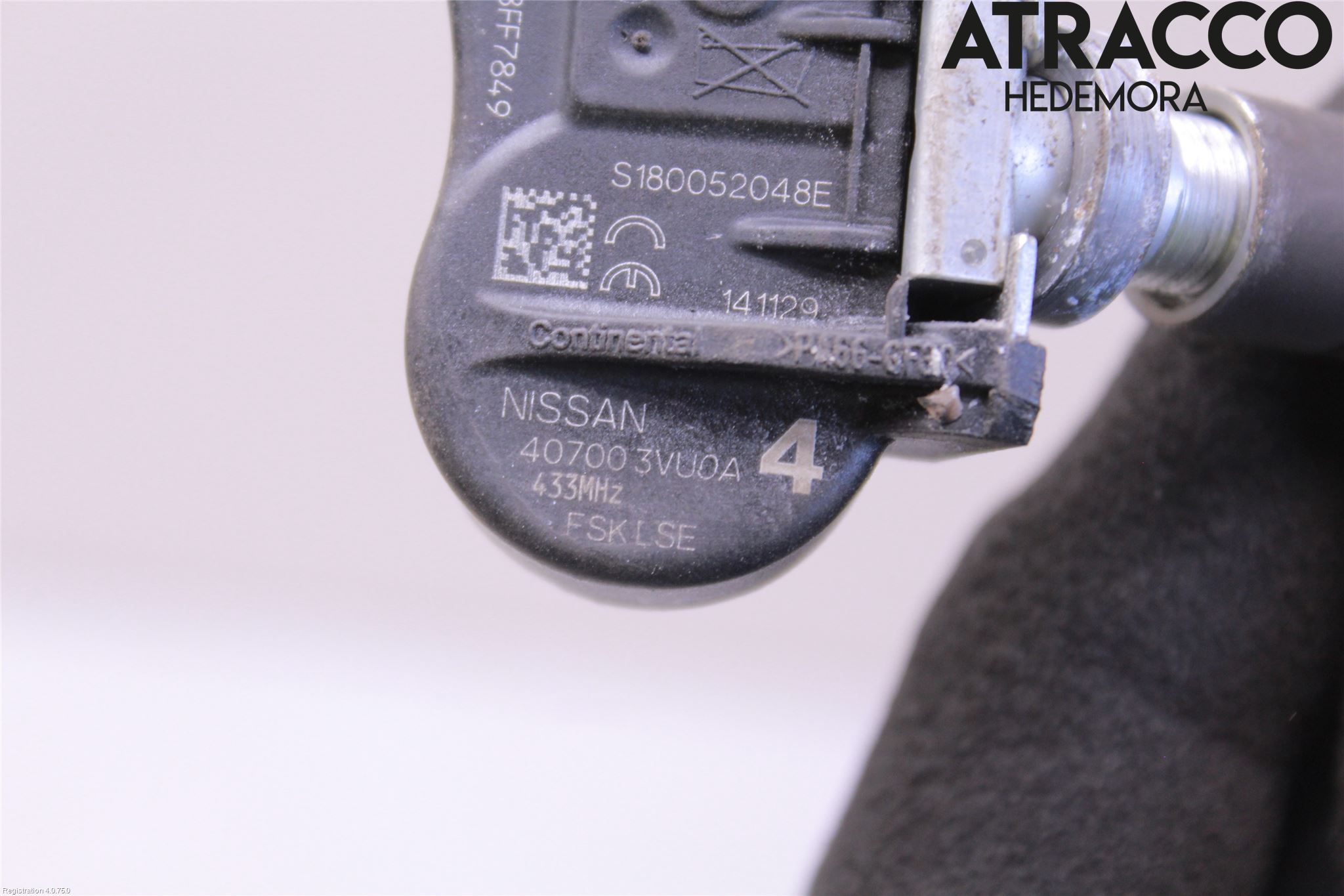 Nissan NOTE E12 14-20 Givare Däcktryck