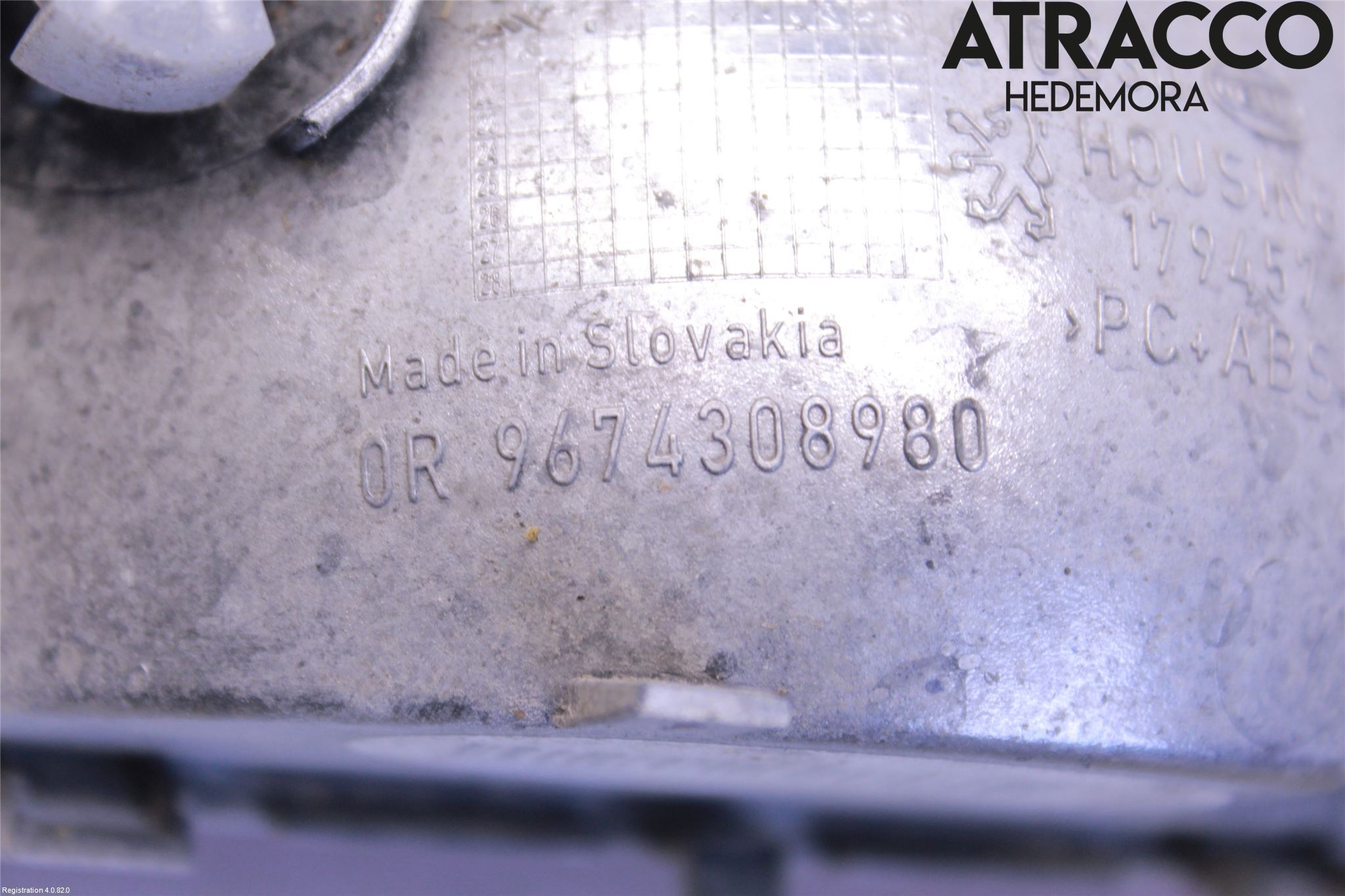 Peugeot 208/E-208 20- Dimljus/Reflex Bak