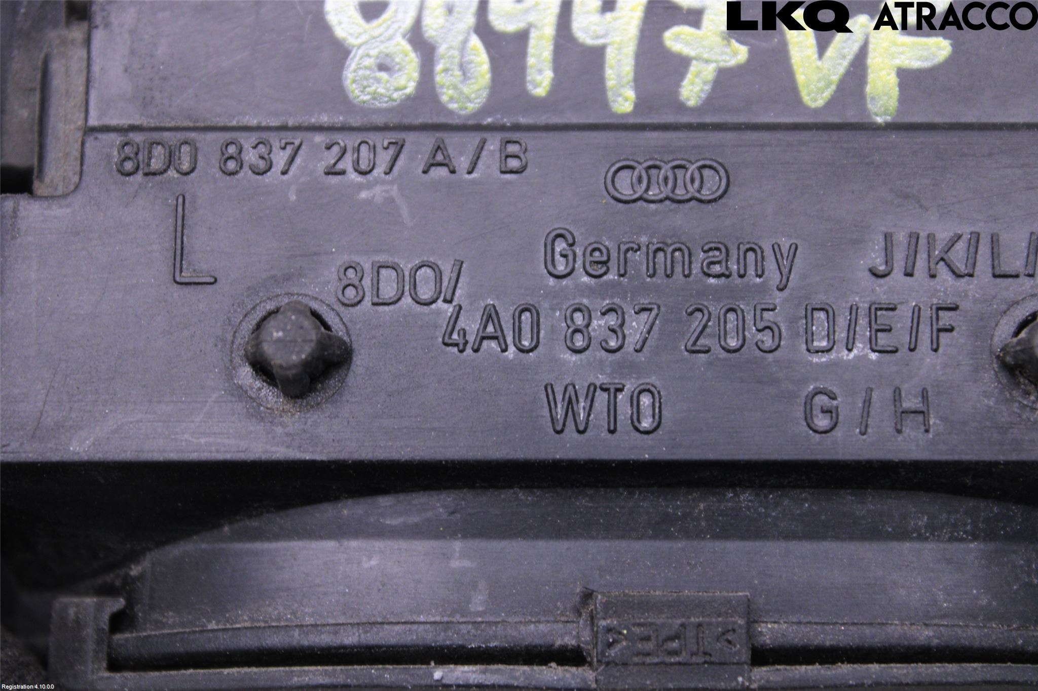 Audi A4/S4 94-99 Dörrhandtag Yttre Vä