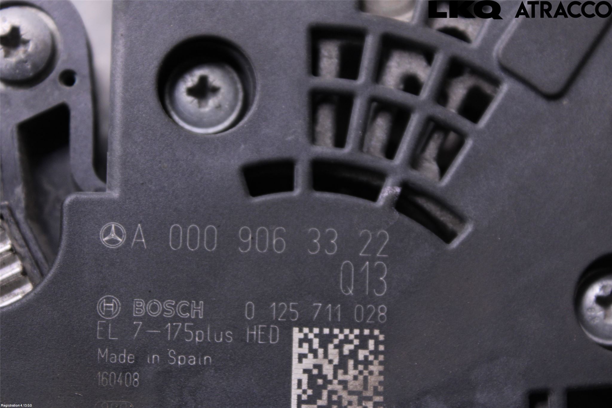 Mercedes-Benz MB A-KLASS (W176) 13-18 Generator