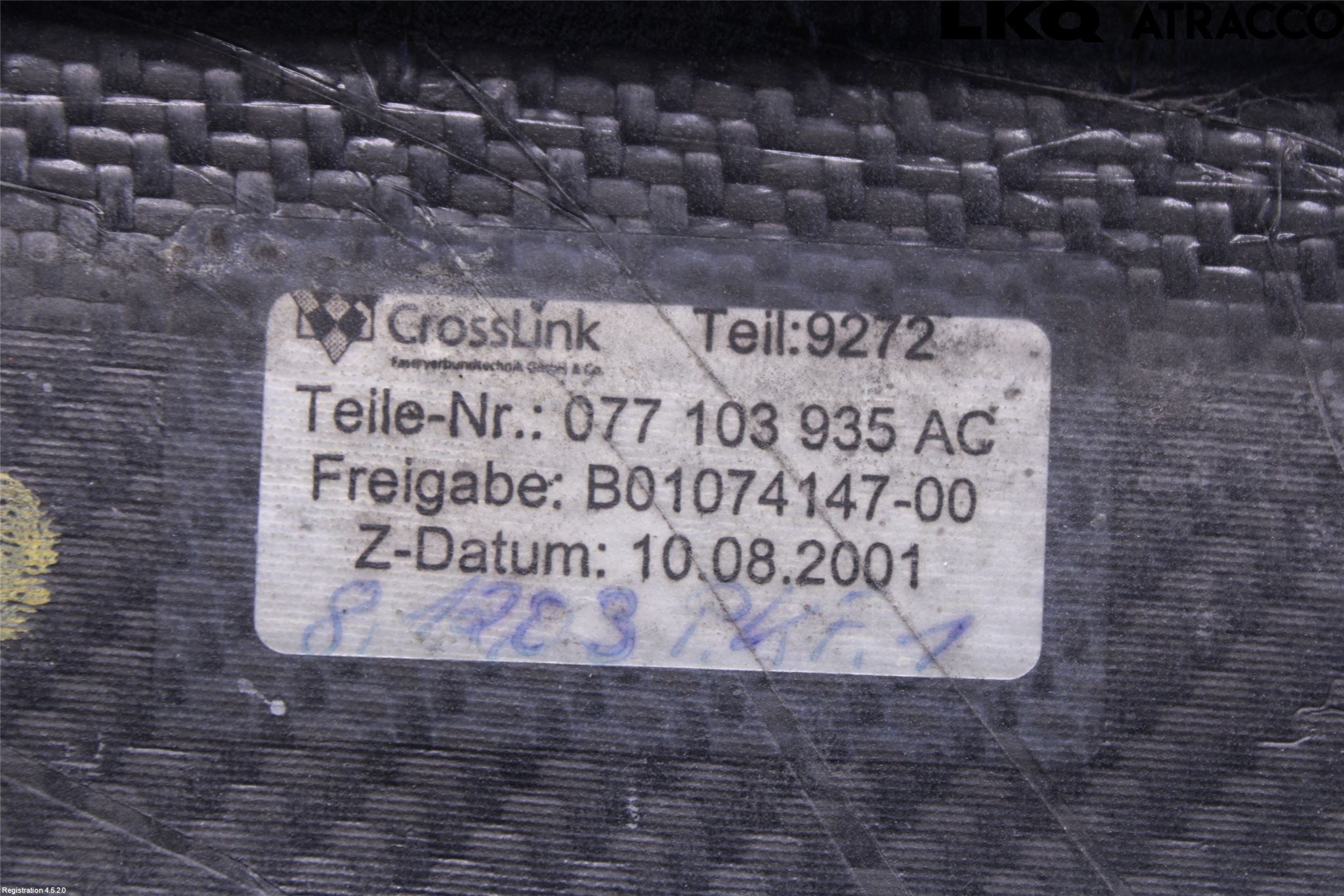 Audi A6/S6     97-05 Motorkåpa