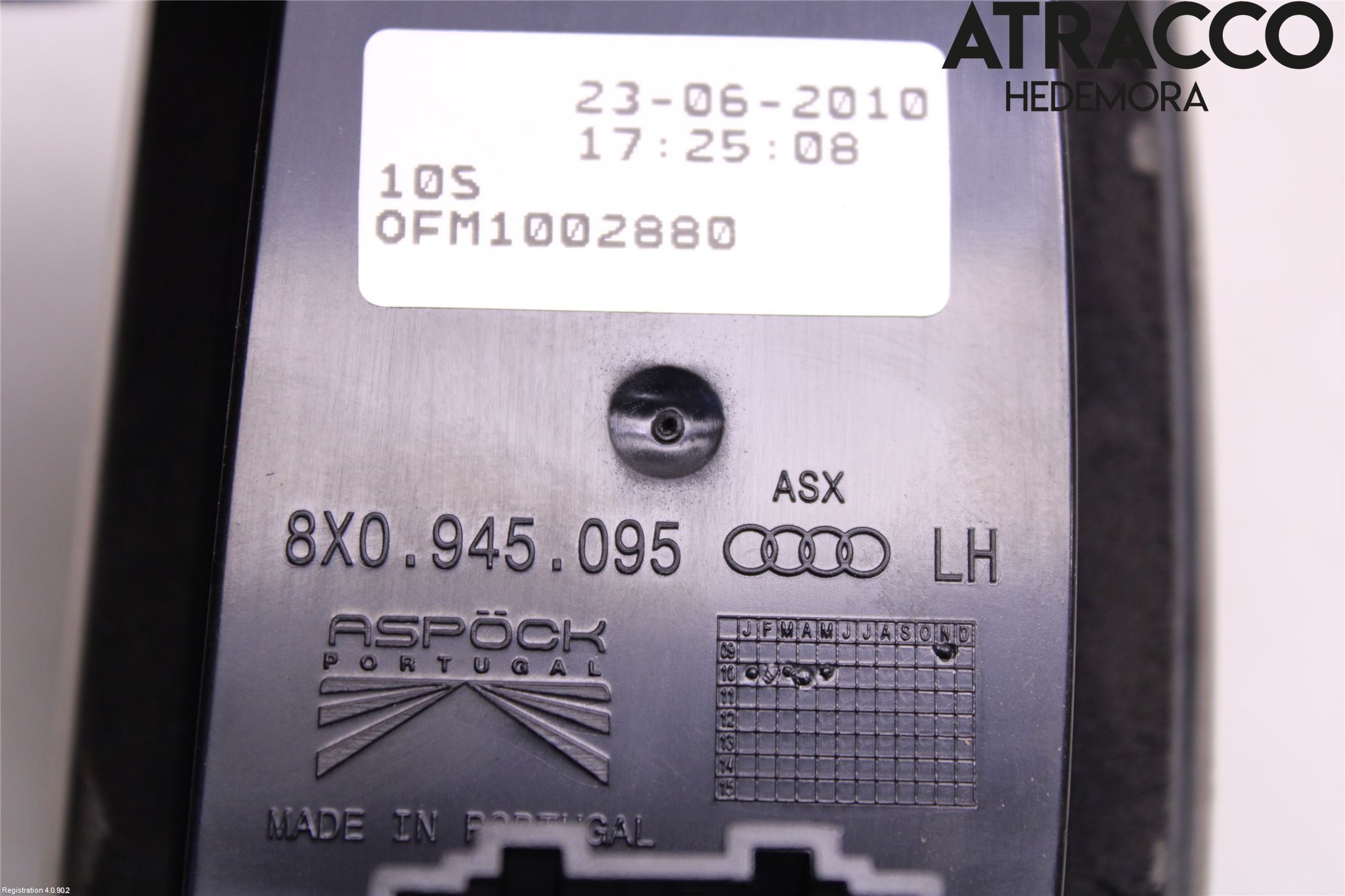 Audi A1/S1 11-18 Bakljus Vänster