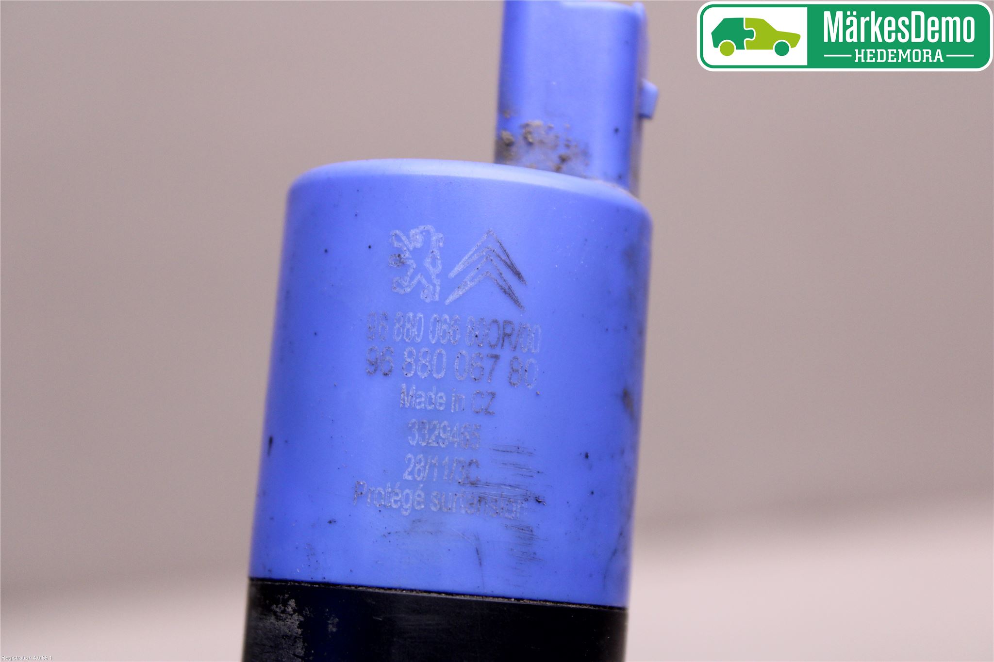 Peugeot 3008 09-16 Spolarpump Högtryck