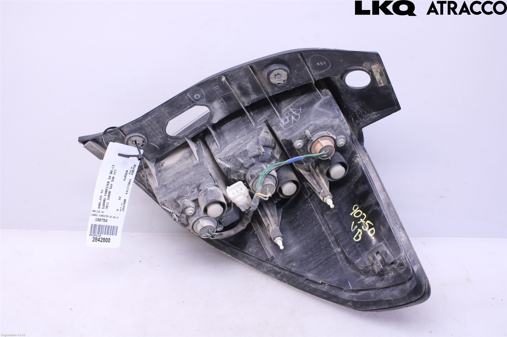 Subaru FORESTER SH  08-13 Bakljus Vänster