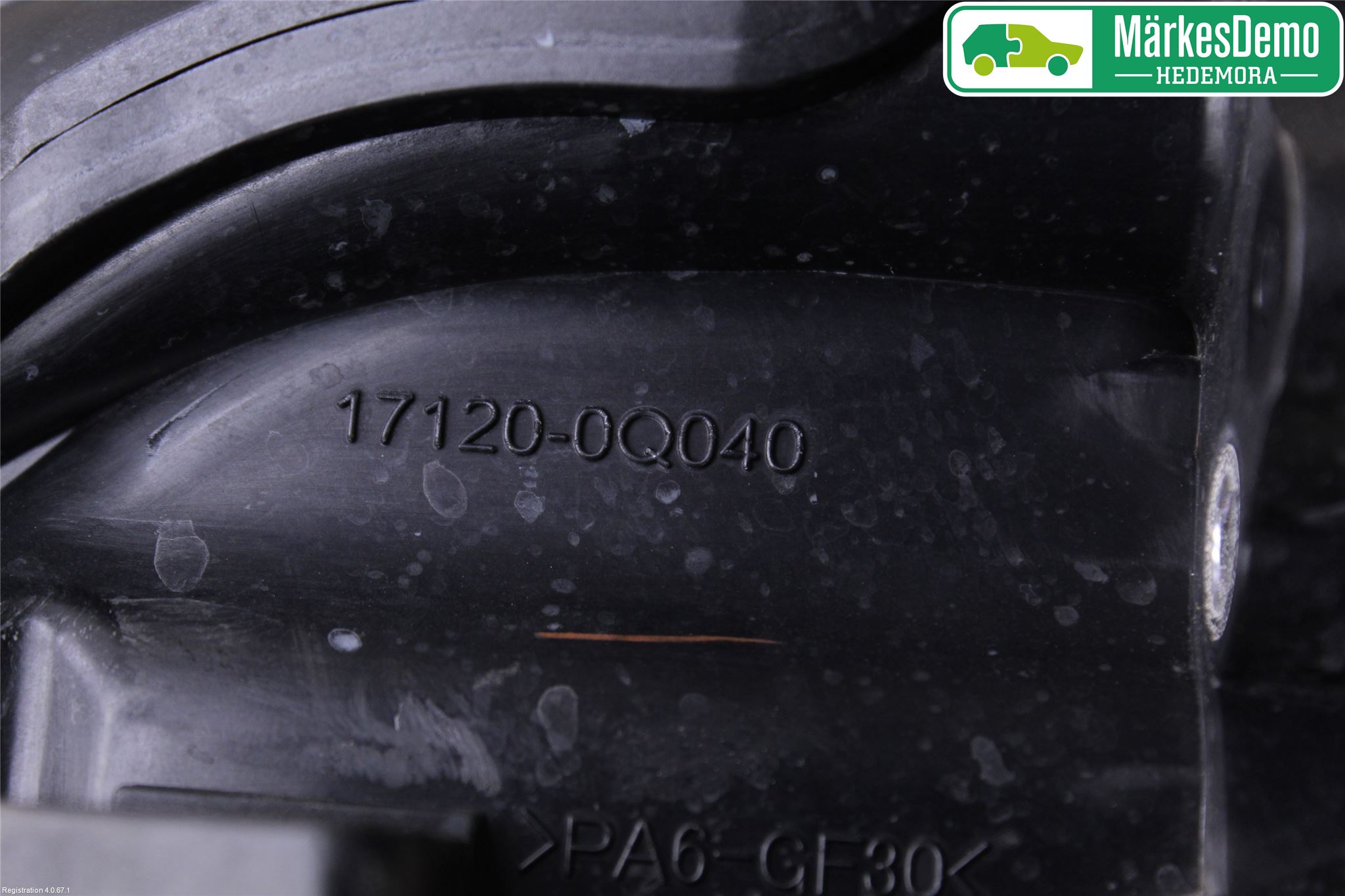 Toyota AYGO 15-21 Grenrör Insug