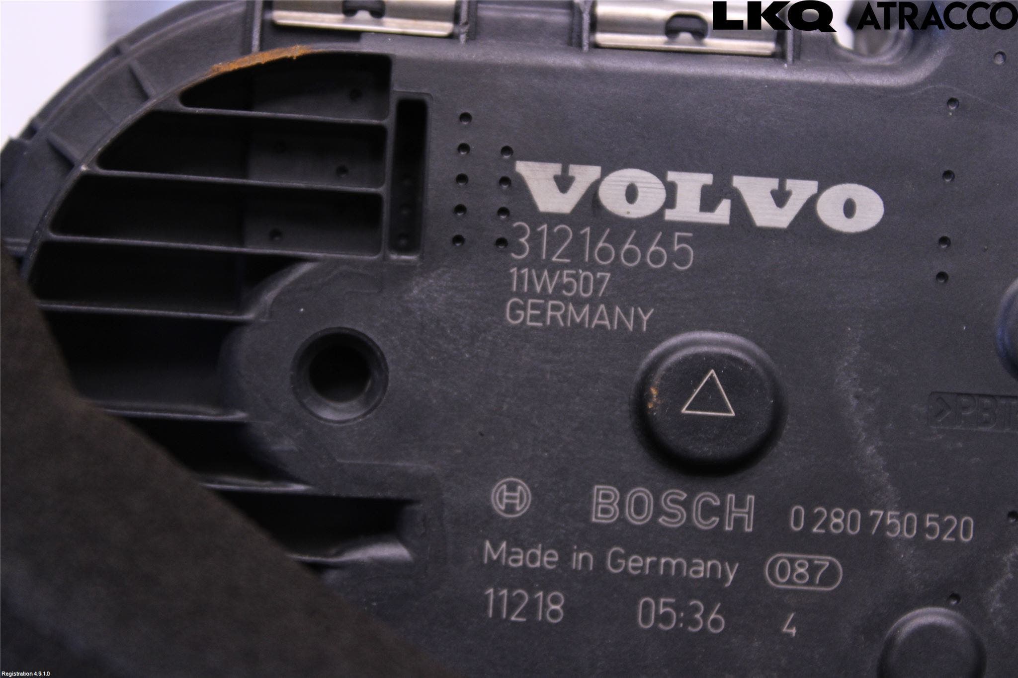 Volvo S60 11-13 Injspjällhus