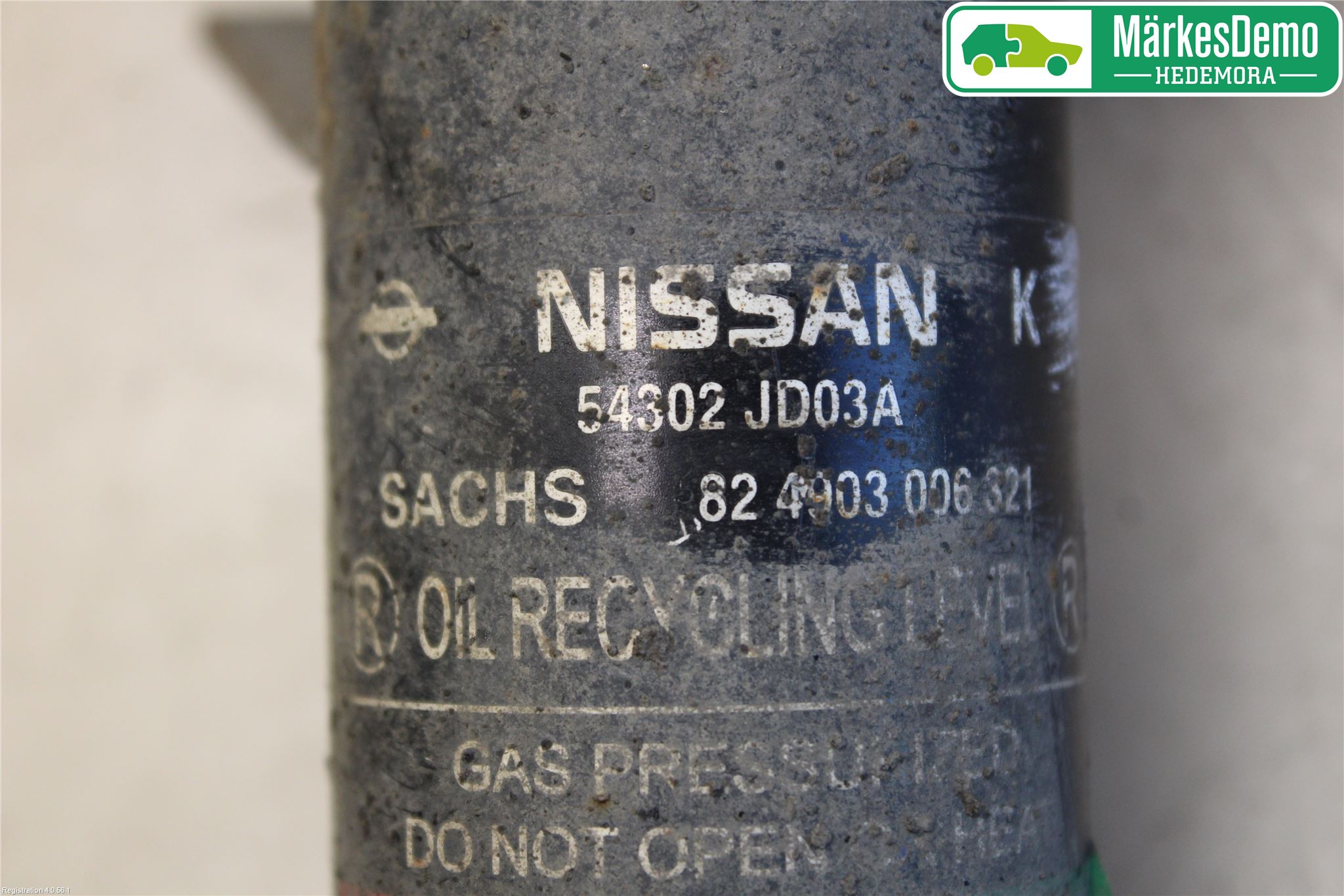 Nissan QASHQAI   07-10 Fjäderben Fram Höger