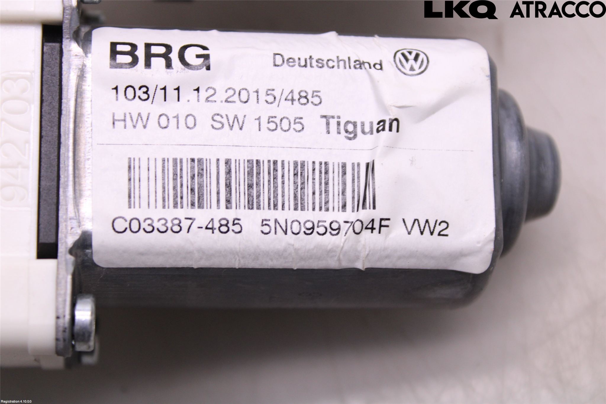 Volkswagen VW TIGUAN 07-16 Fönsterhissmotor