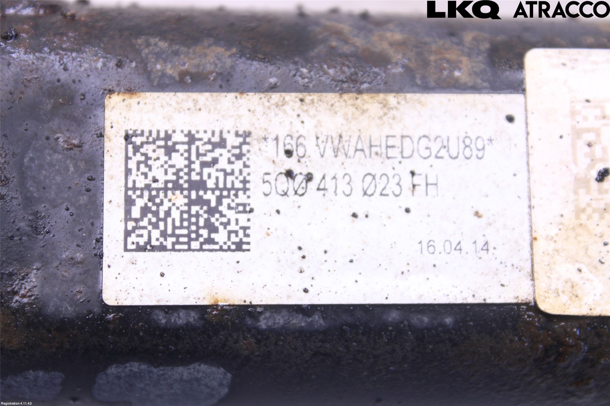 Volkswagen VW GOLF / E-GOLF VII 13-20 Fjäderben Fram Vänster