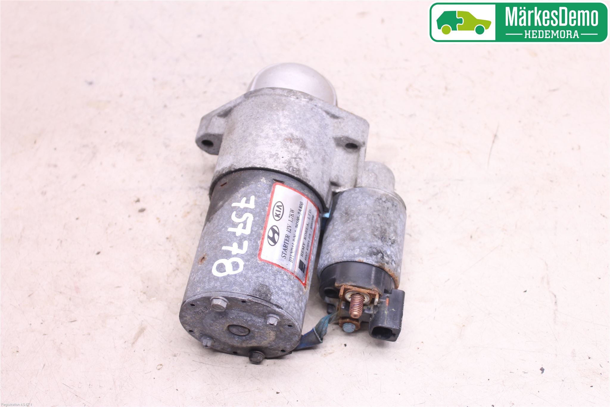 Kia SPORTAGE (SL) 11-15 Startmotor Diesel