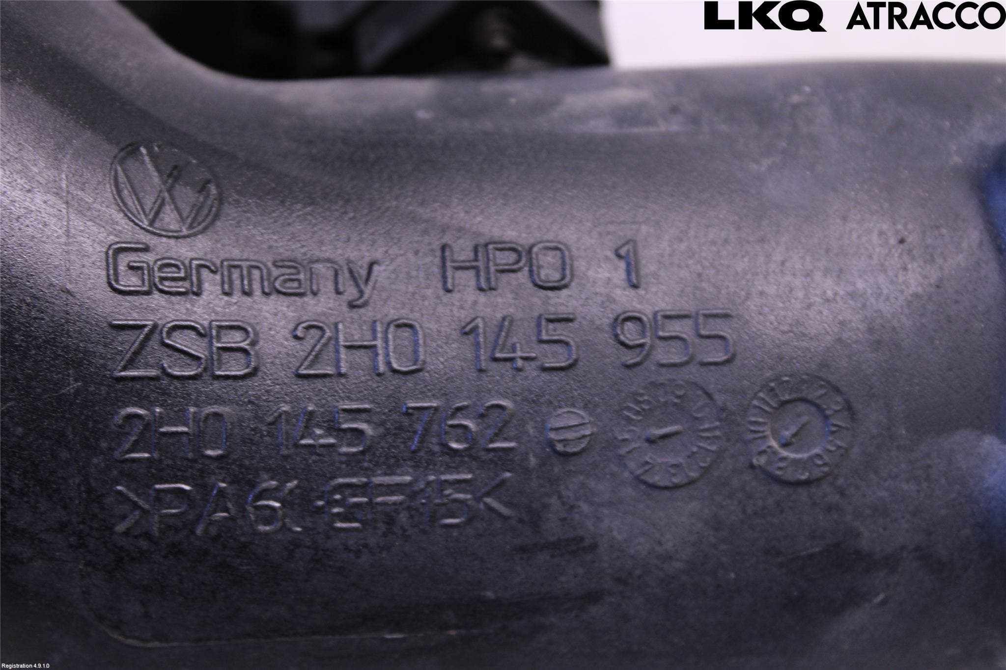 Volkswagen VW AMAROK 2H 10-22 Laddluft-Intercoolerrör