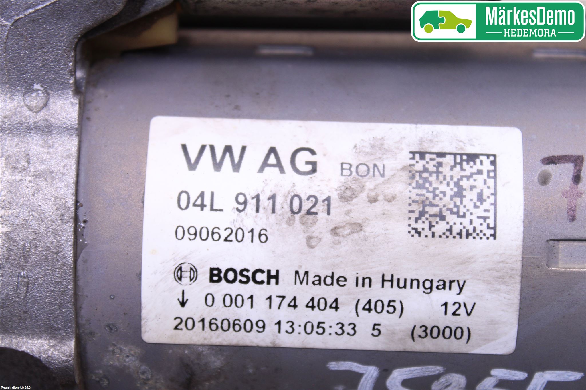 Audi Q5 09-16 Startmotor Diesel