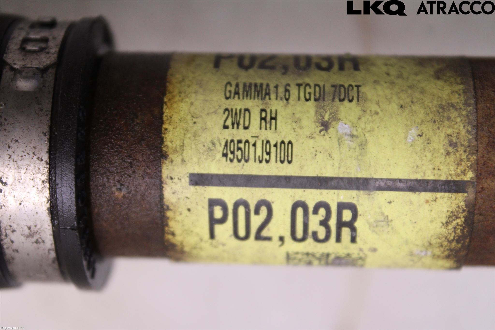 Hyundai KONA/ELECTRIC OS 18-23 Drivaxel Fram Höger