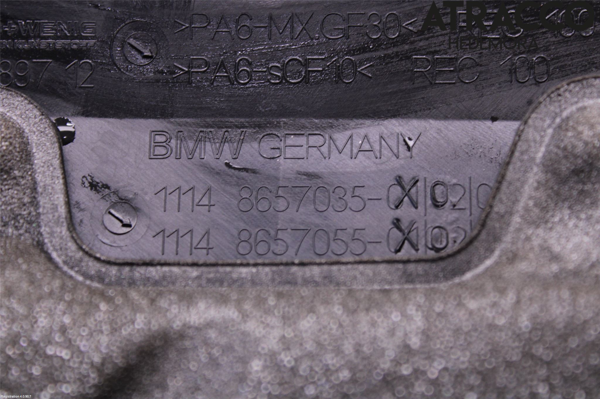 BMW 5 G30/G31/F90 17-23 Motorkåpa