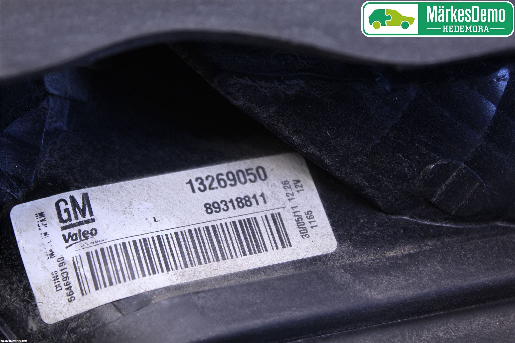 Opel CORSA D 07-14 Bakljus Vänster