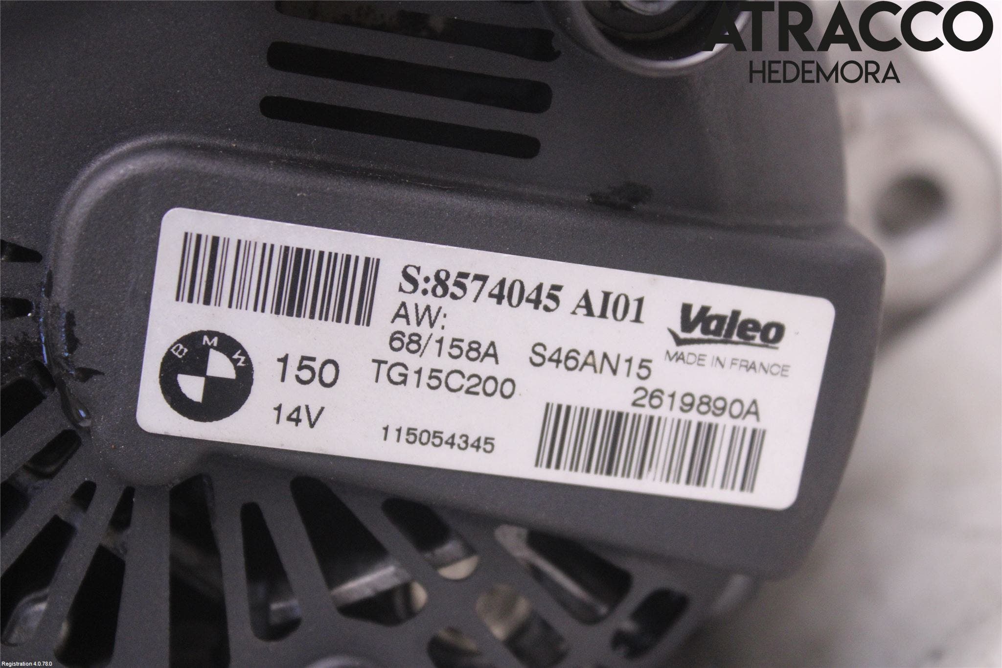 Toyota AURIS 13-19 Generator