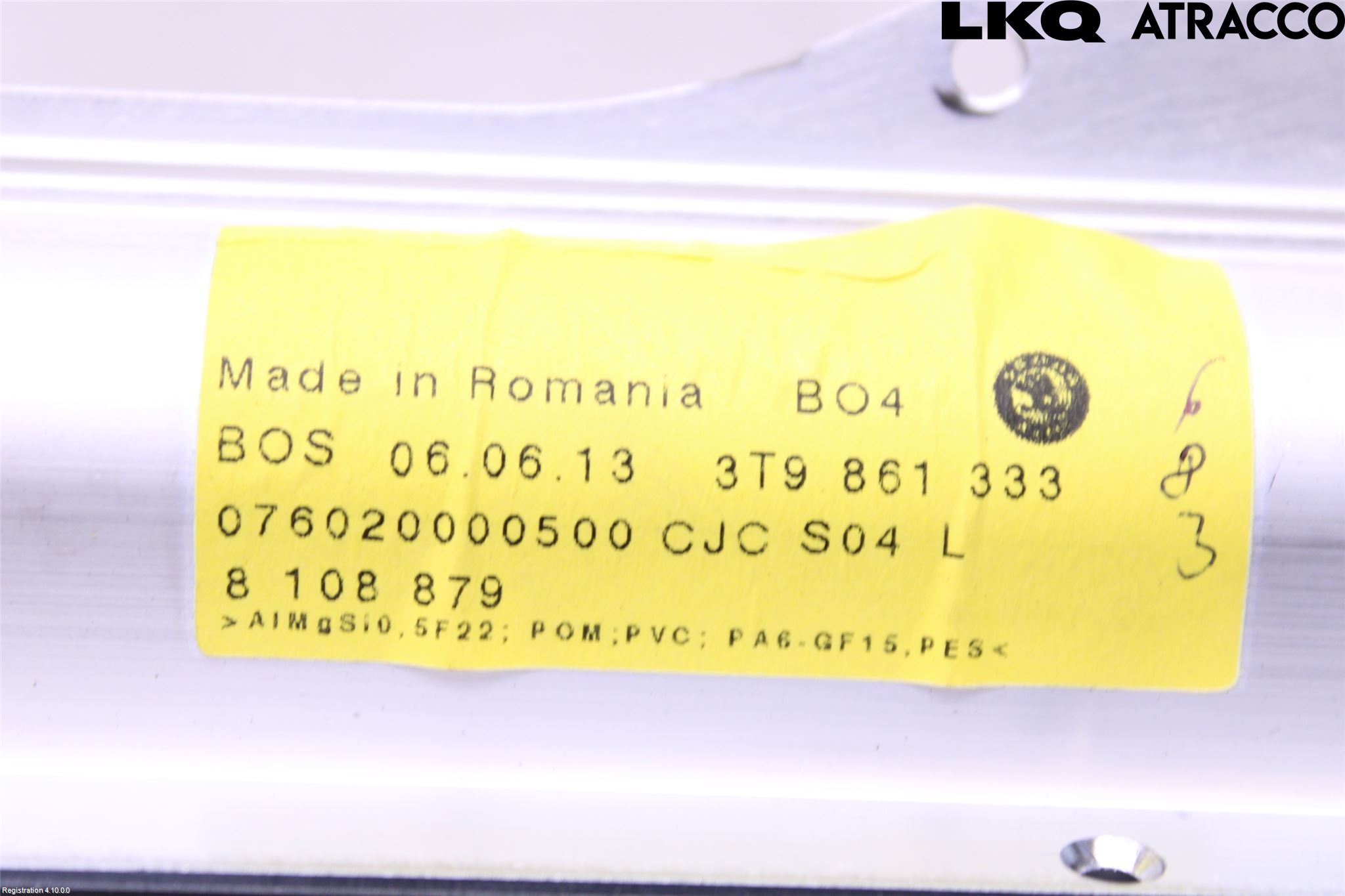 Skoda SUPERB 09-15 Insynskydd