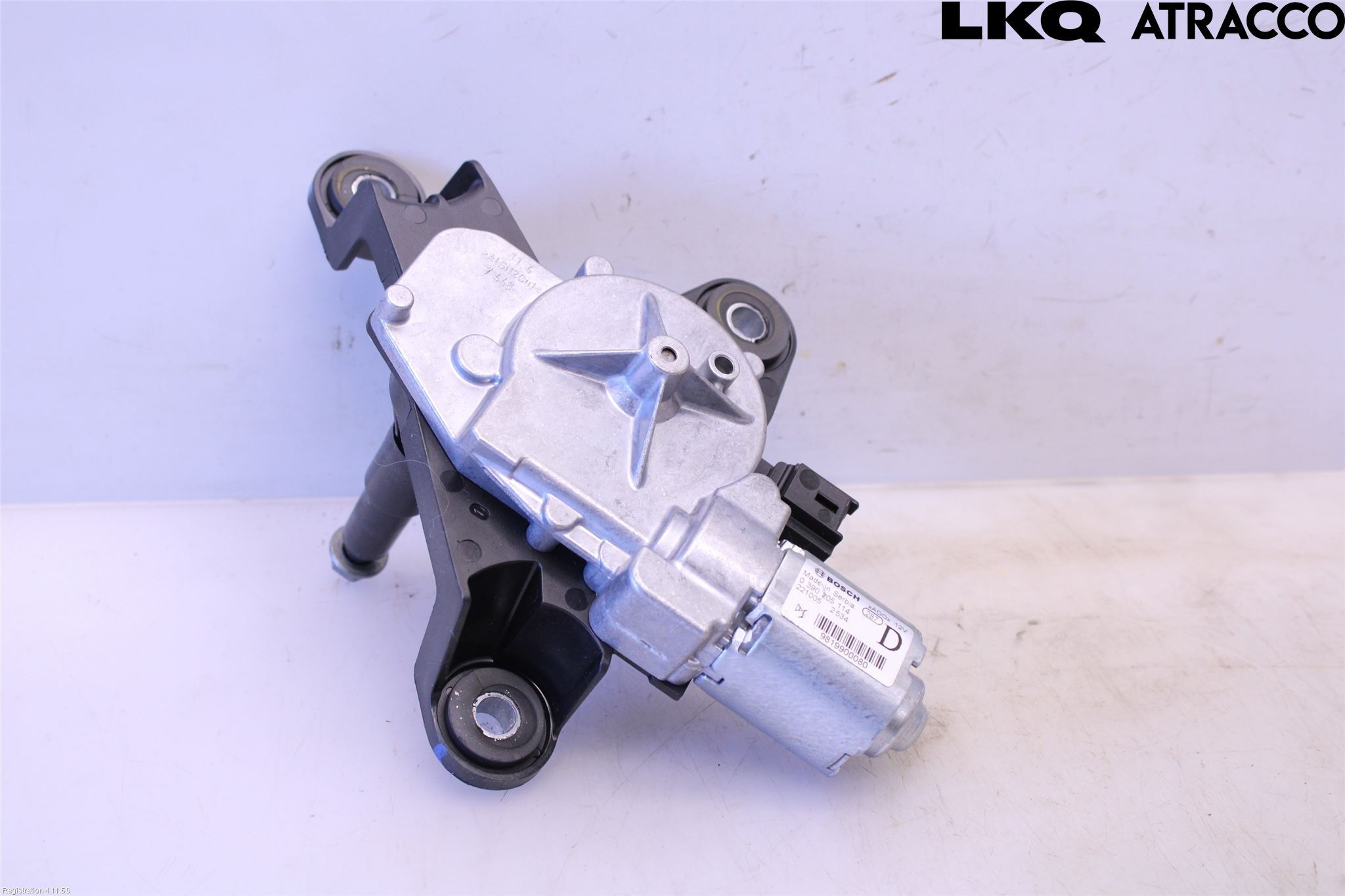 Peugeot 208/E-208 20- Torkarmotor Baklucka