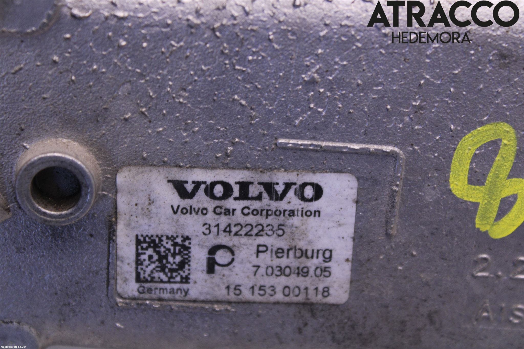 Volvo V70 14-16 Avgaskylare