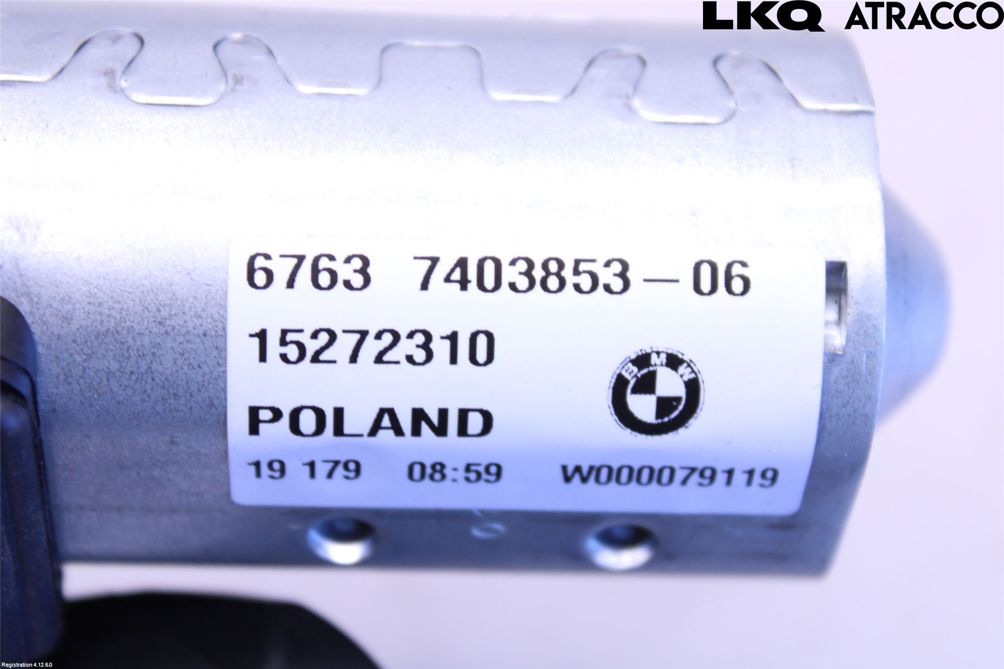 BMW 5 G30/G31/F90 17-23 Torkarmotor Baklucka