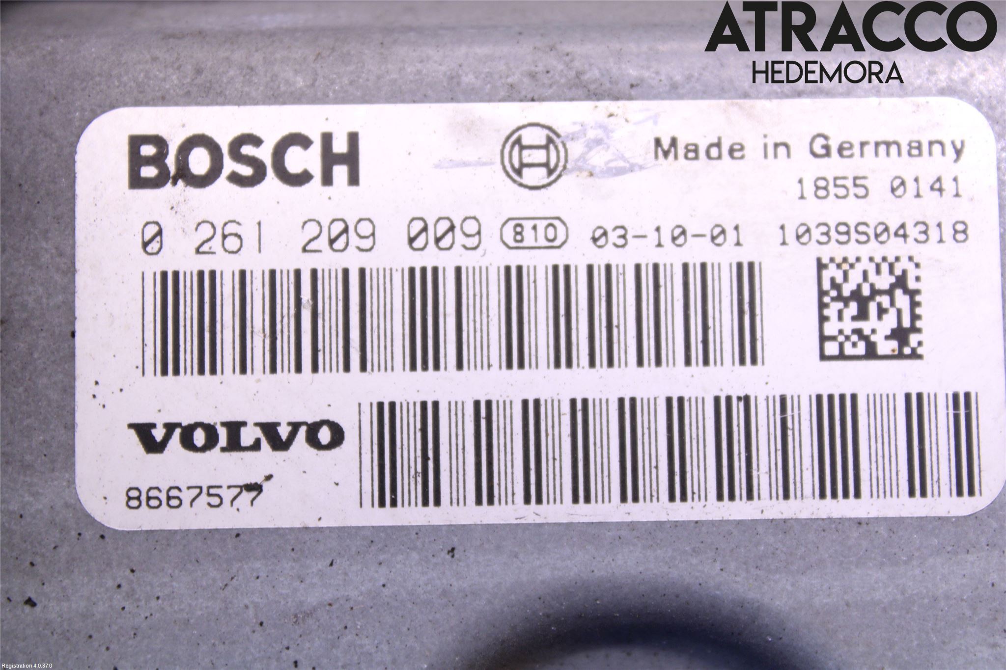 Volvo S40 04-07 Styrenhet Insprut Bensin