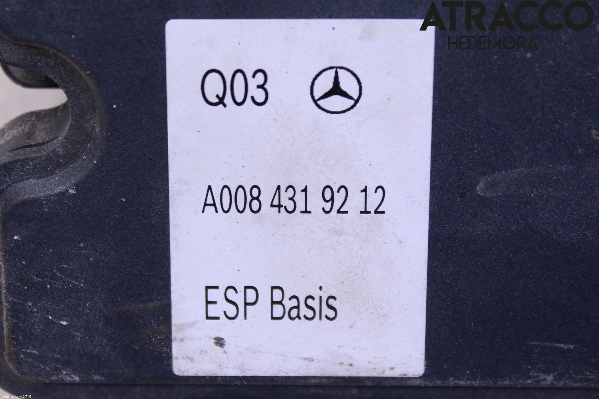 Mercedes-Benz MB B-KLASS (W246/W242) 12-19 Abs Hydraulaggregat