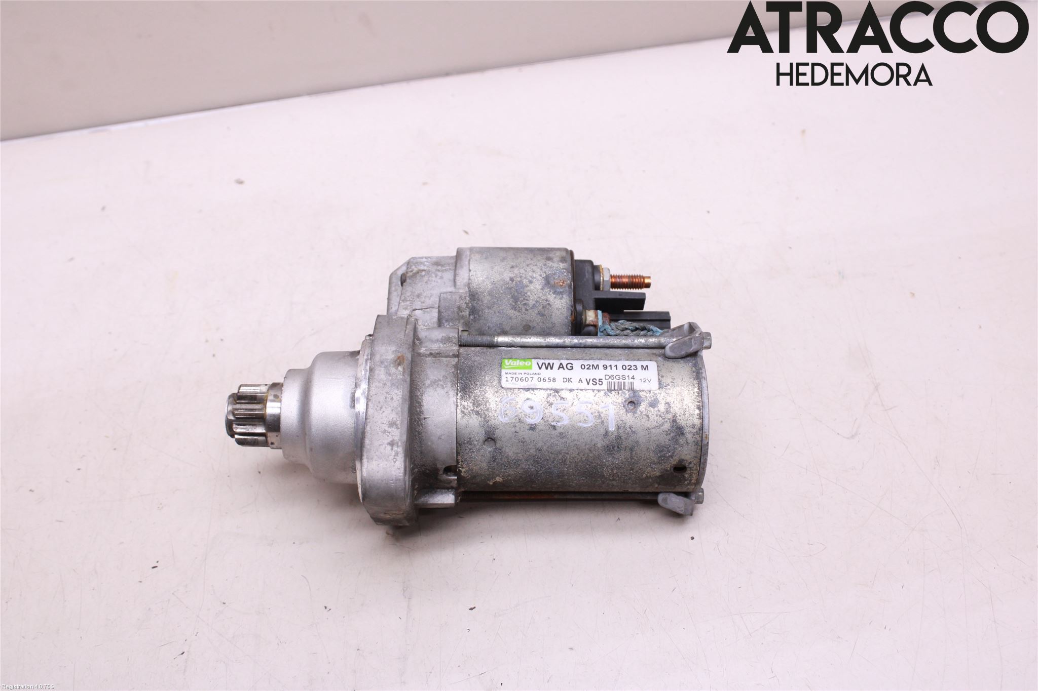 Audi A3/S3 05-13 Startmotor