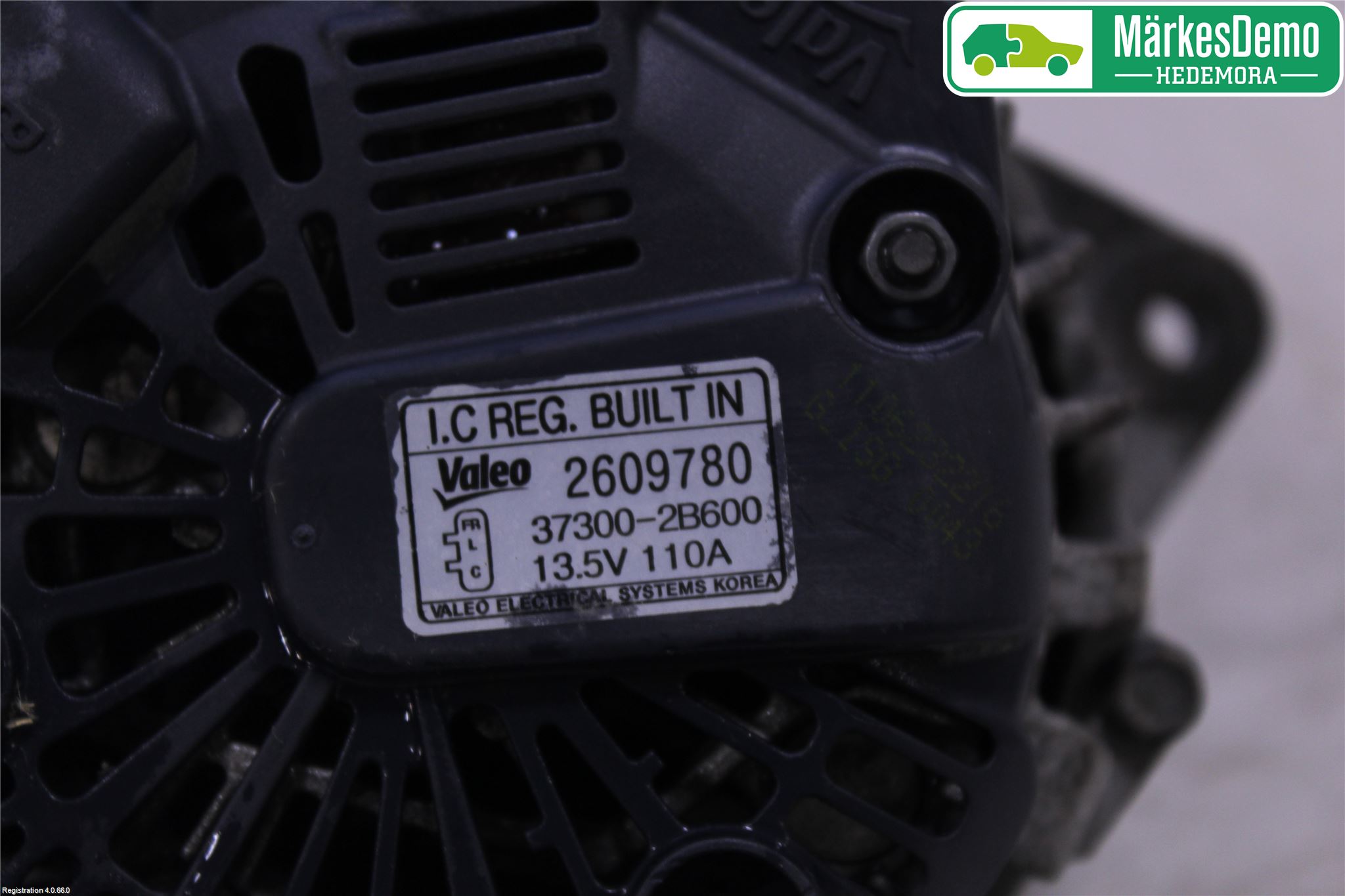 Kia SPORTAGE (SL) 11-15 Generator