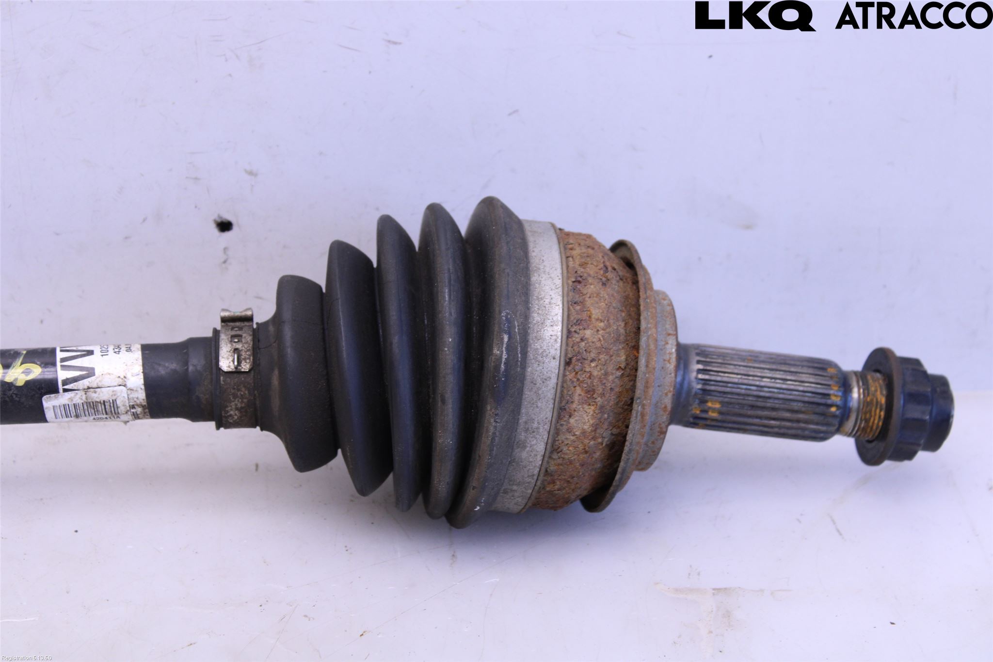 Toyota YARIS XP130 15-20 Drivaxel Fram Vänster