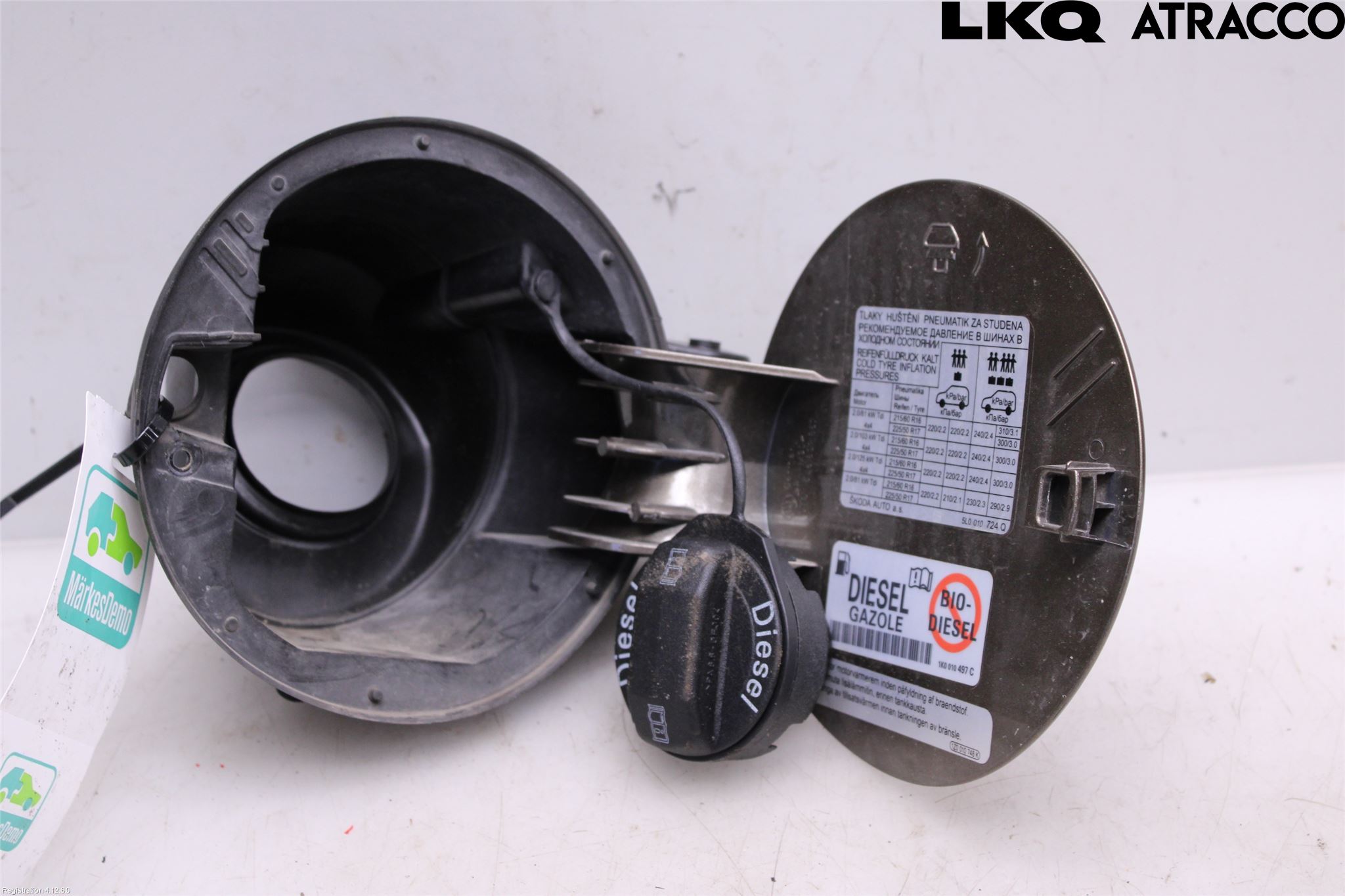 Skoda YETI Tanklucka