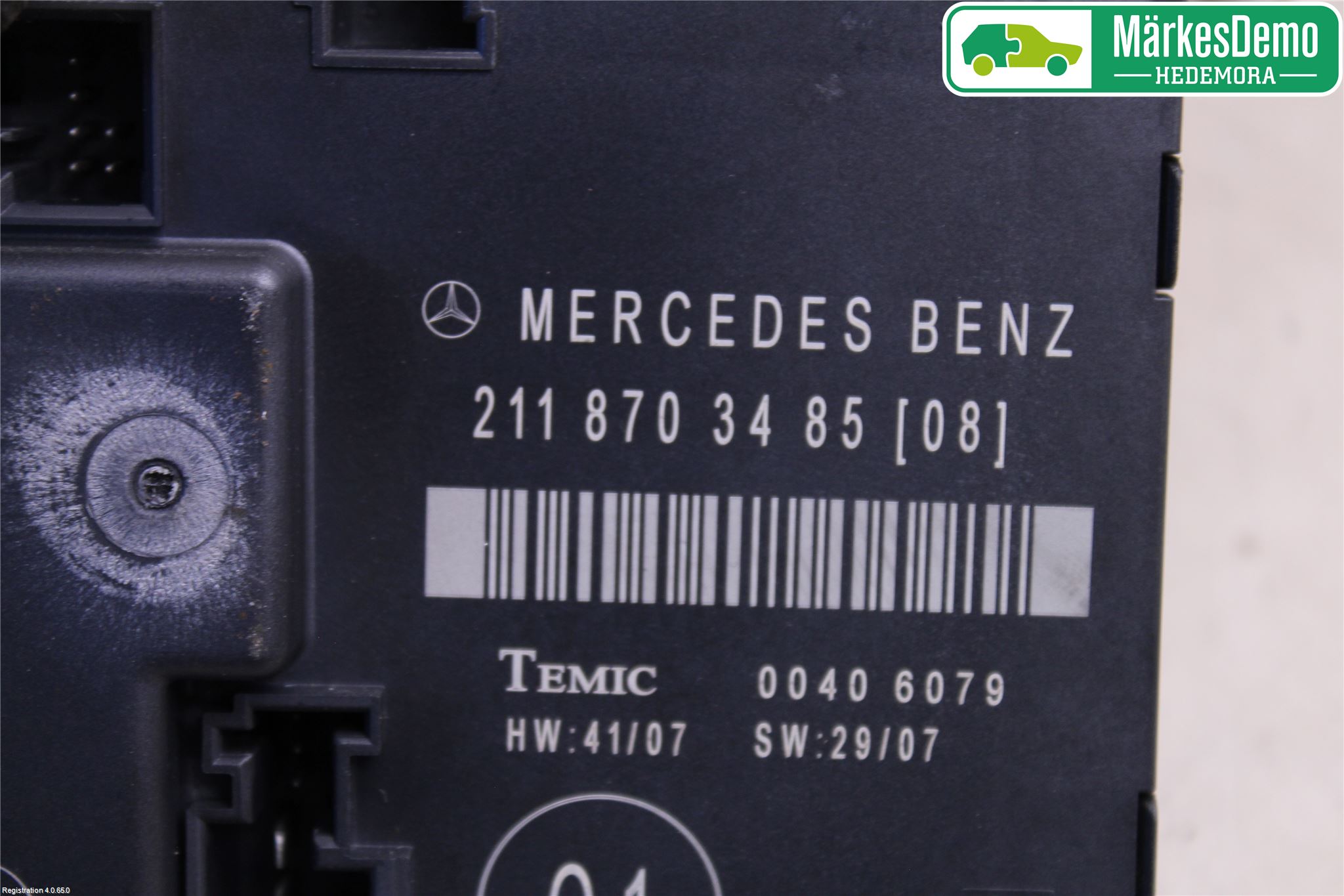 Mercedes-Benz MB E-KLASS (W211) 02-09 Styrenhet Dörr