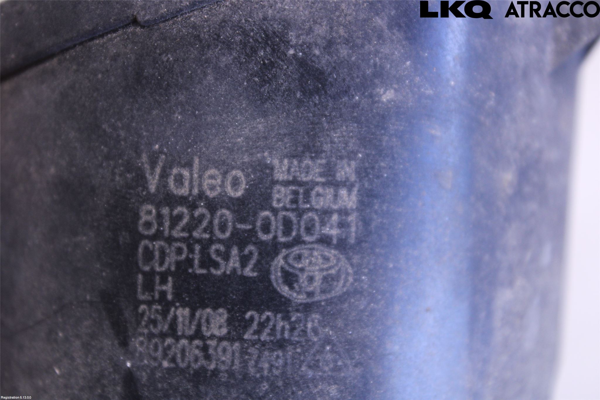 Toyota AVENSIS 09-15 Dimljus-Varselljus Fram