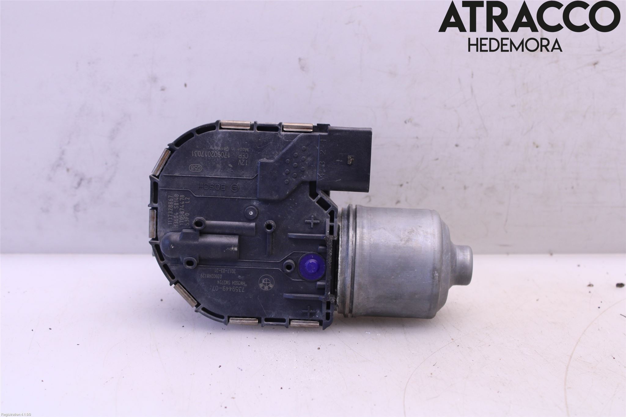 BMW i3 I01 13-22 Torkarmotor Vindruta