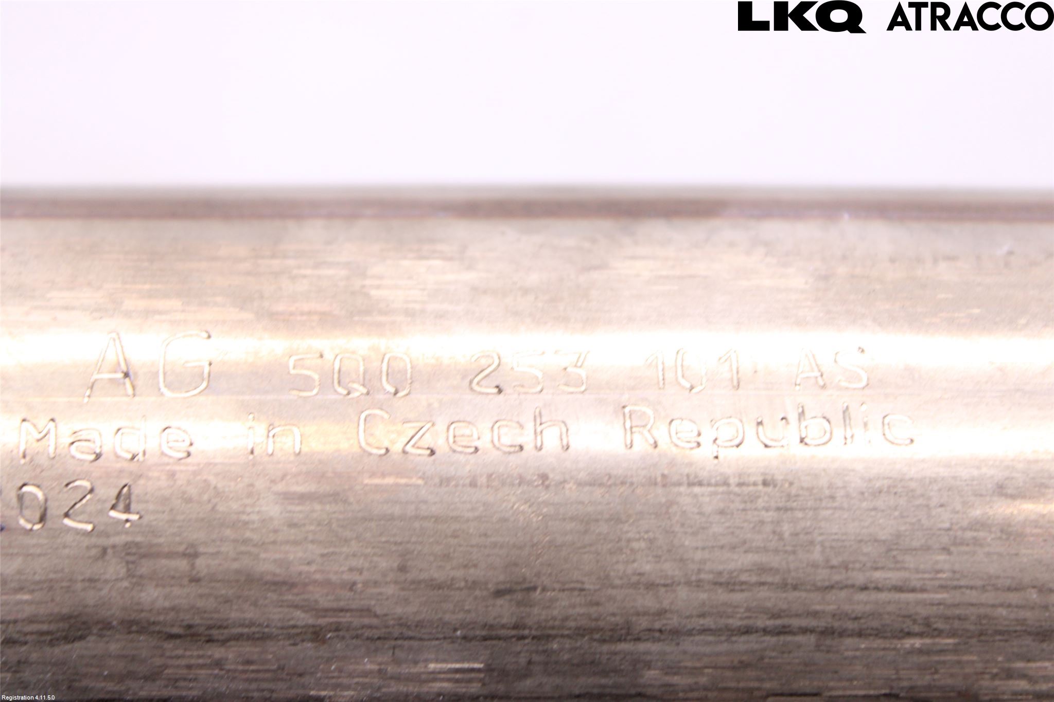 Volkswagen VW GOLF / E-GOLF VII 13-20 Avgasrör Främre-Mitt-Bak