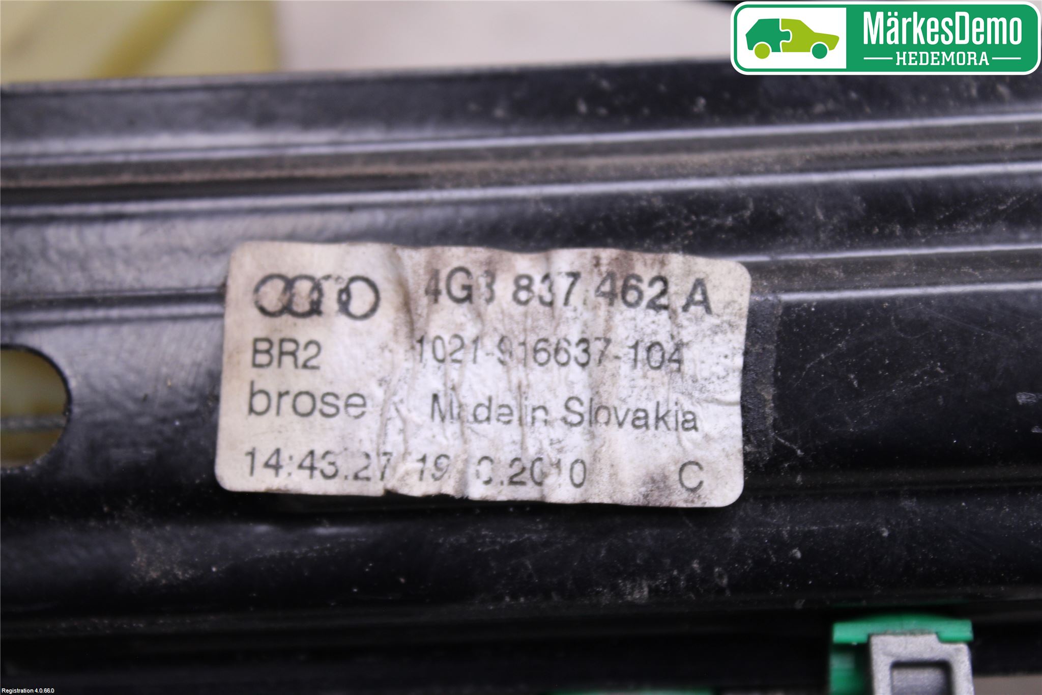 Audi A7/S7 4G 11-17 Fönsterhiss El Kompl