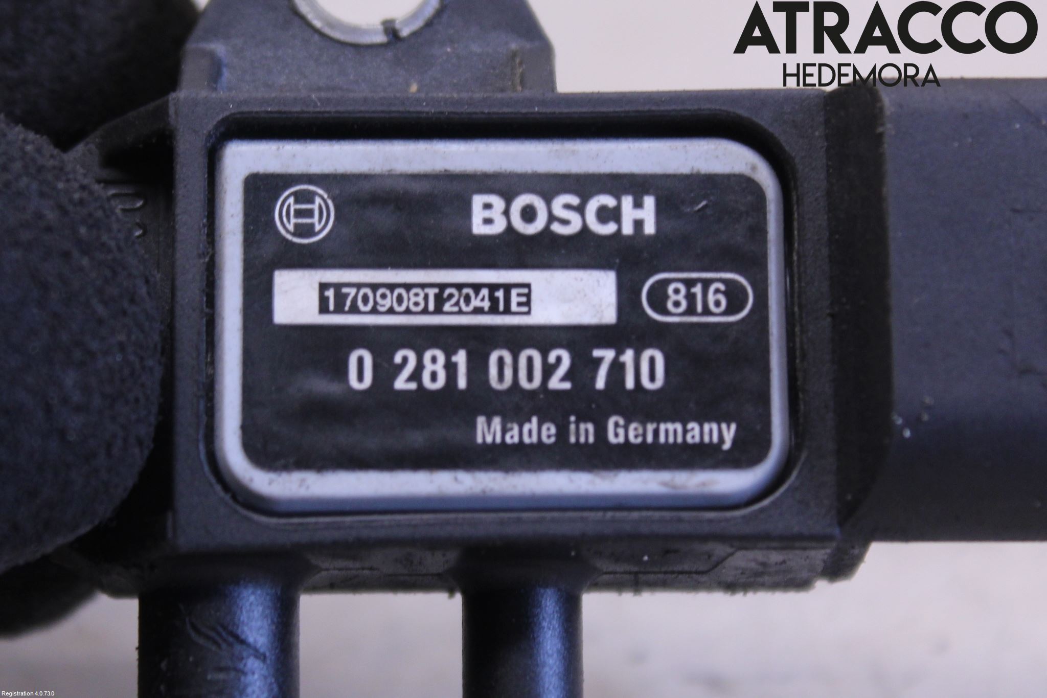 Audi A8/S8 4E  02-09 Givare Temp-Tryck Avgas