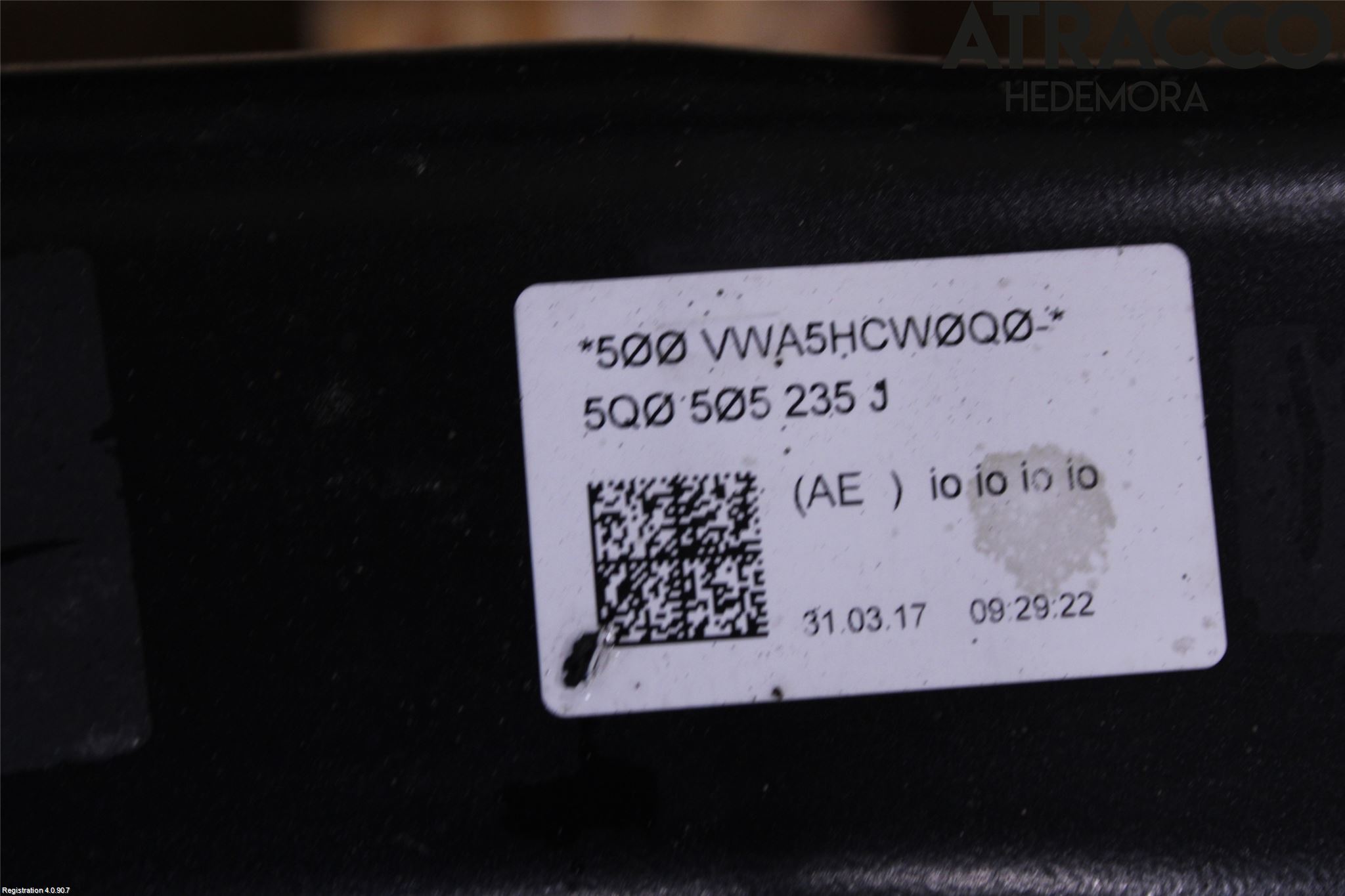 Skoda KODIAQ 17-24 Bakaxelbalk