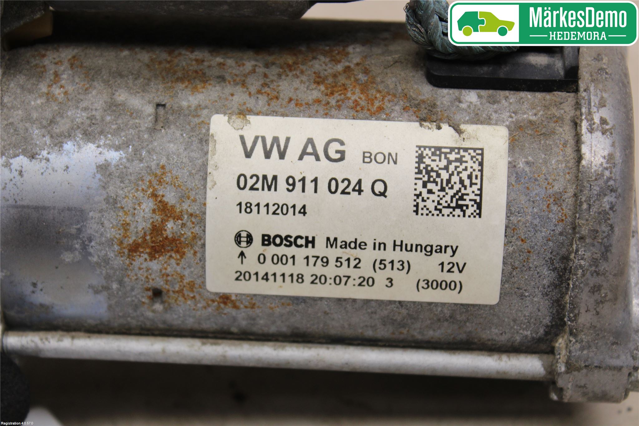 Skoda FABIA 15-21 Startmotor