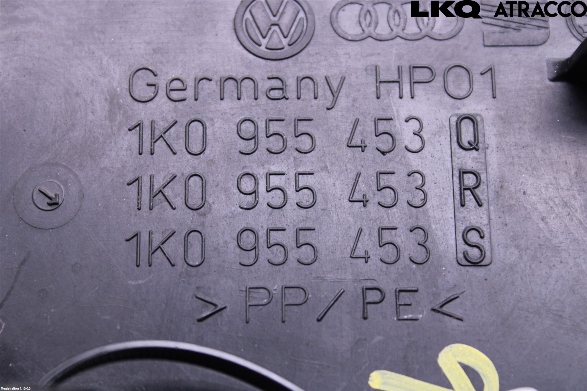 Volkswagen VW GOLF VI 09-13 Spolartank Vindruta-Strål