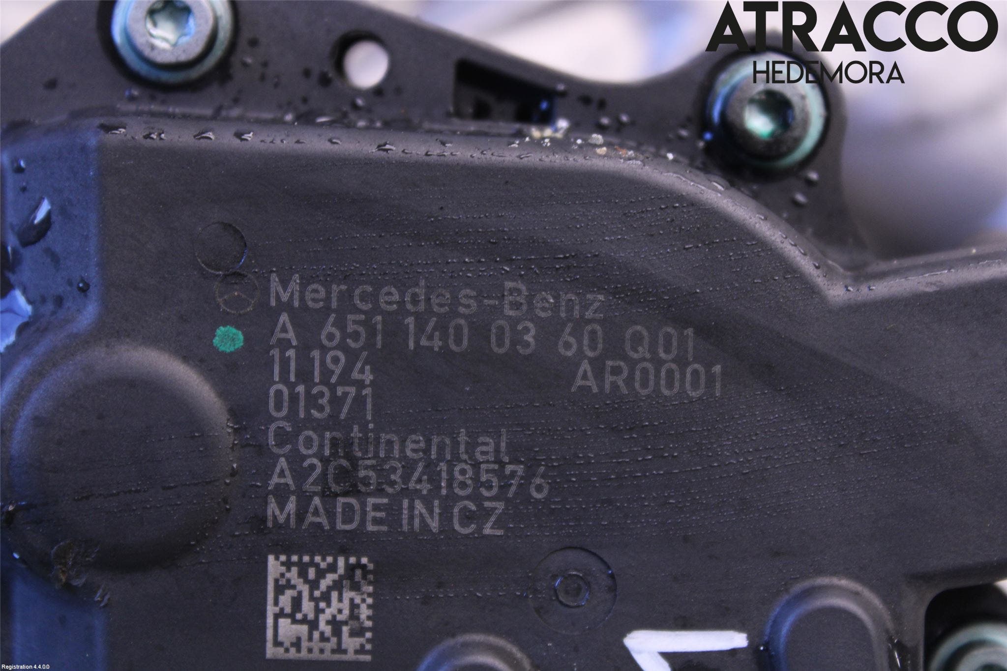 Mercedes-Benz MB C-KLASS (W204) 07-15 Egr Ventil