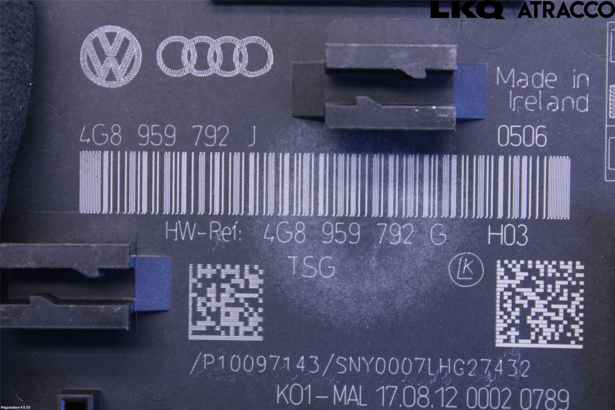 Audi A6 ALLROAD 12-18 Styrenhet Dörr